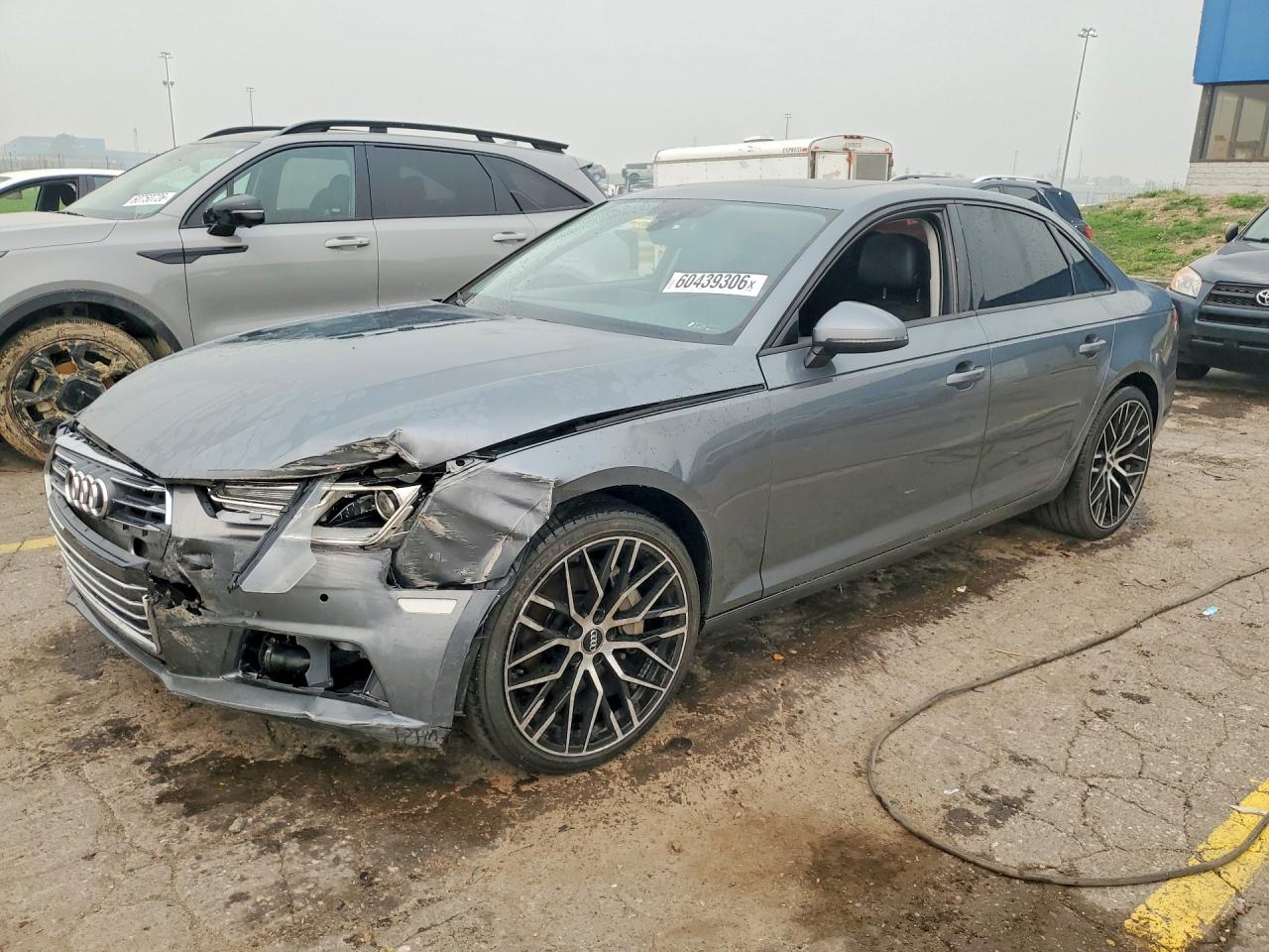 2017 Audi A4 Premium Silver vin: WAUGNAF47HN014876