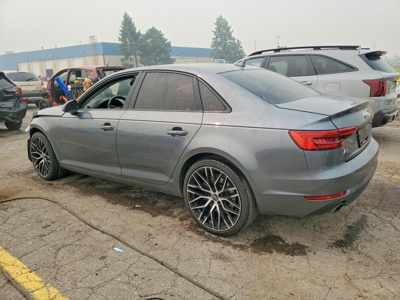 2017 Audi A4 Premium Silver vin: WAUGNAF47HN014876
