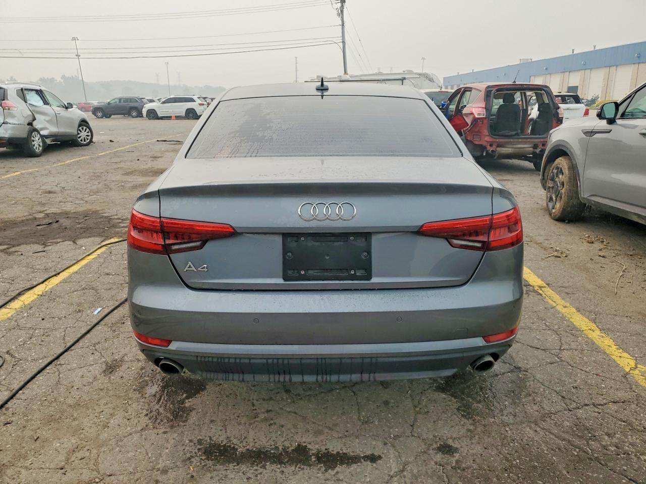 2017 Audi A4 Premium Silver vin: WAUGNAF47HN014876