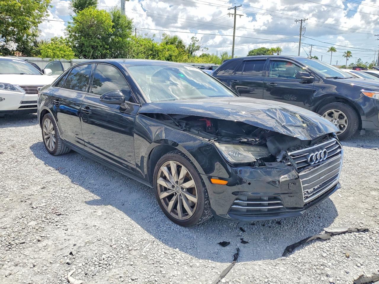 2017 Audi A4 Premium Black vin: WAUGNAF48HN008519