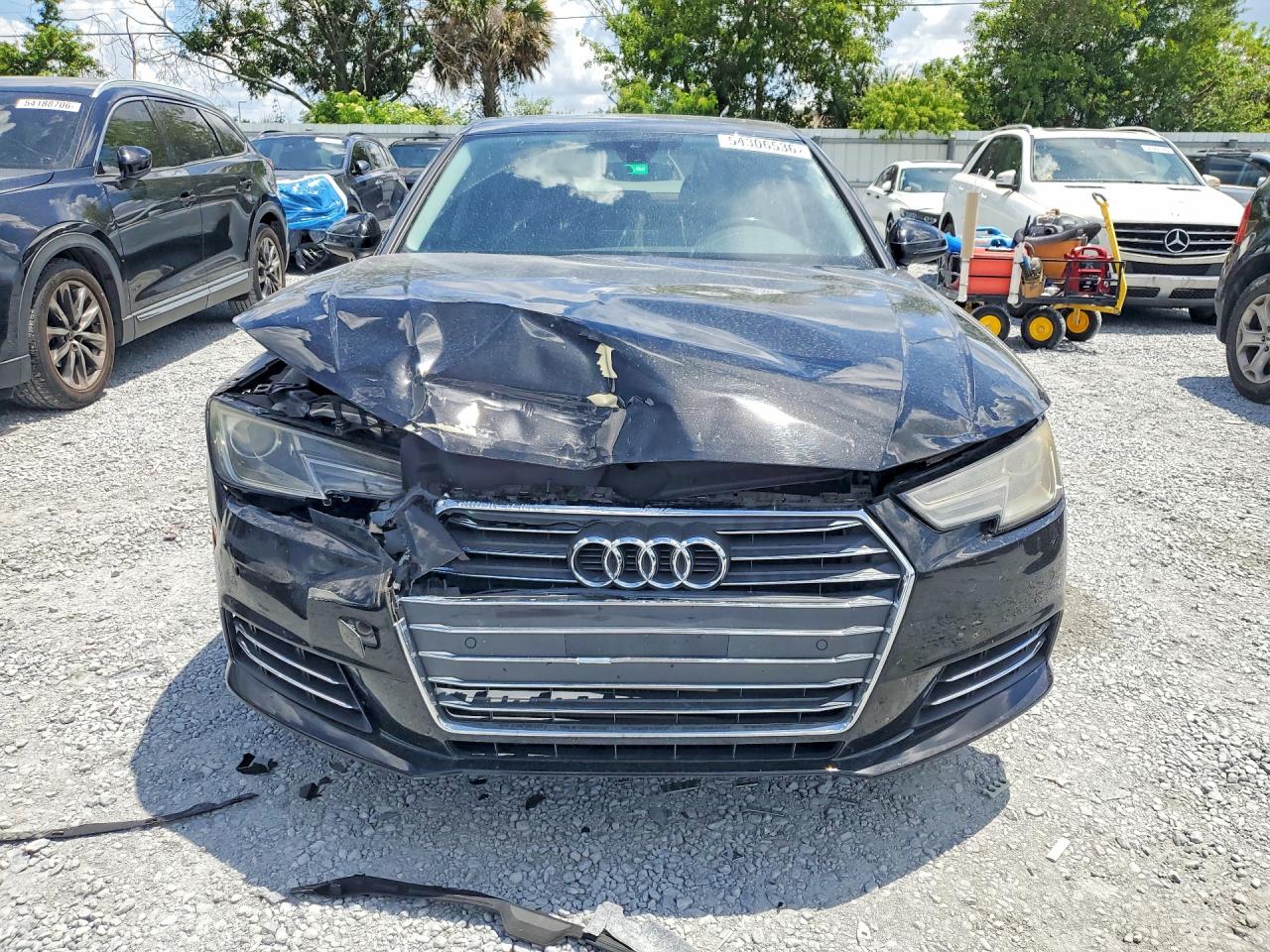 2017 Audi A4 Premium Black vin: WAUGNAF48HN008519