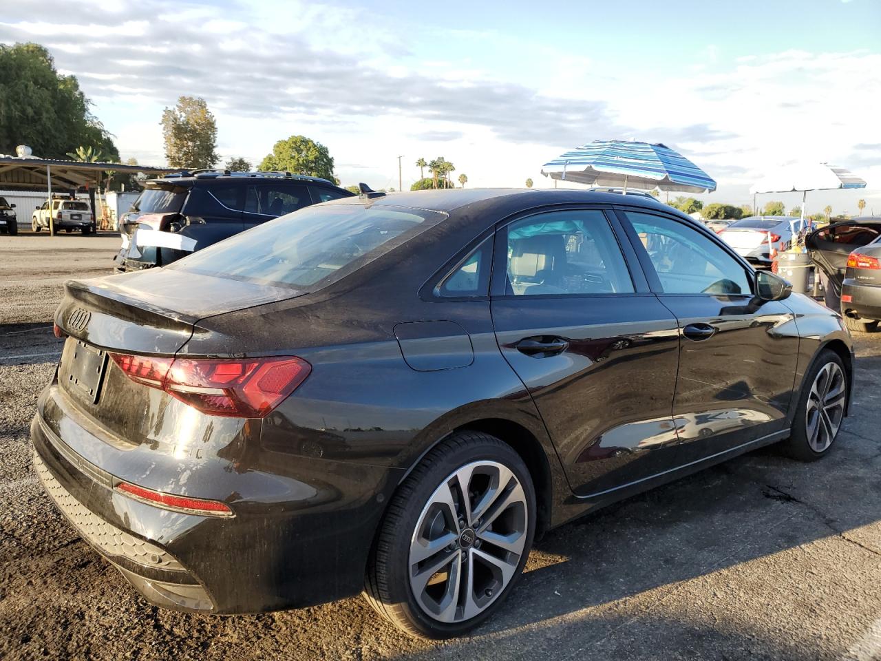 2025 Audi A3 Premium Black vin: WAUGUDGY1SA040913