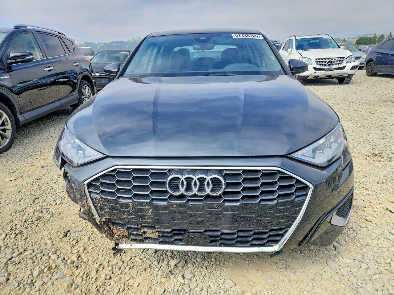 2022 Audi A3 Premium Угольный vin: WAUGUDGY3NA091950