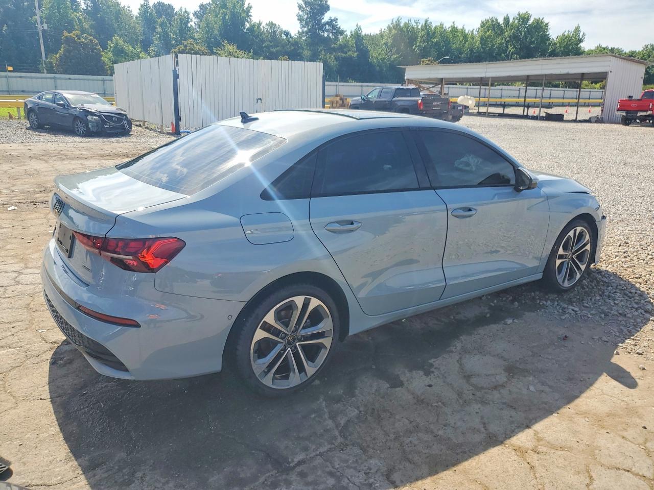 2025 Audi A3 Premium Gray vin: WAUGUDGY9SA110318