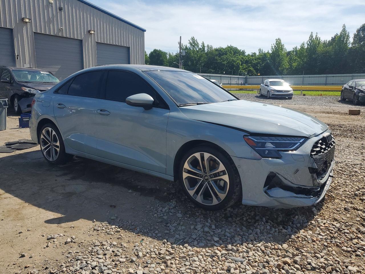 2025 Audi A3 Premium Gray vin: WAUGUDGY9SA110318