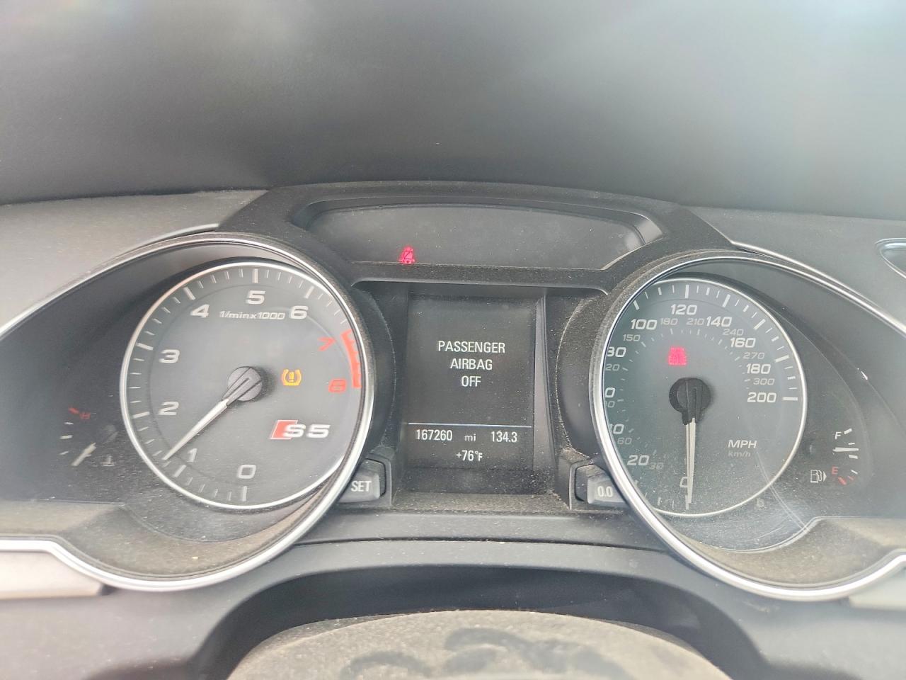 2011 Audi S5 Premium Plus Gray vin: WAUGVAFR6BA063125