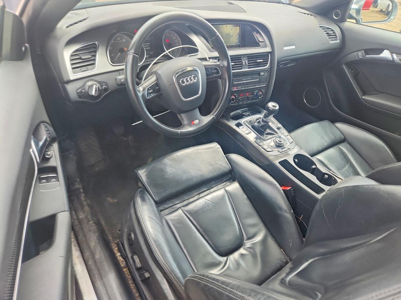 2011 Audi S5 Premium Plus Gray vin: WAUGVAFR6BA063125