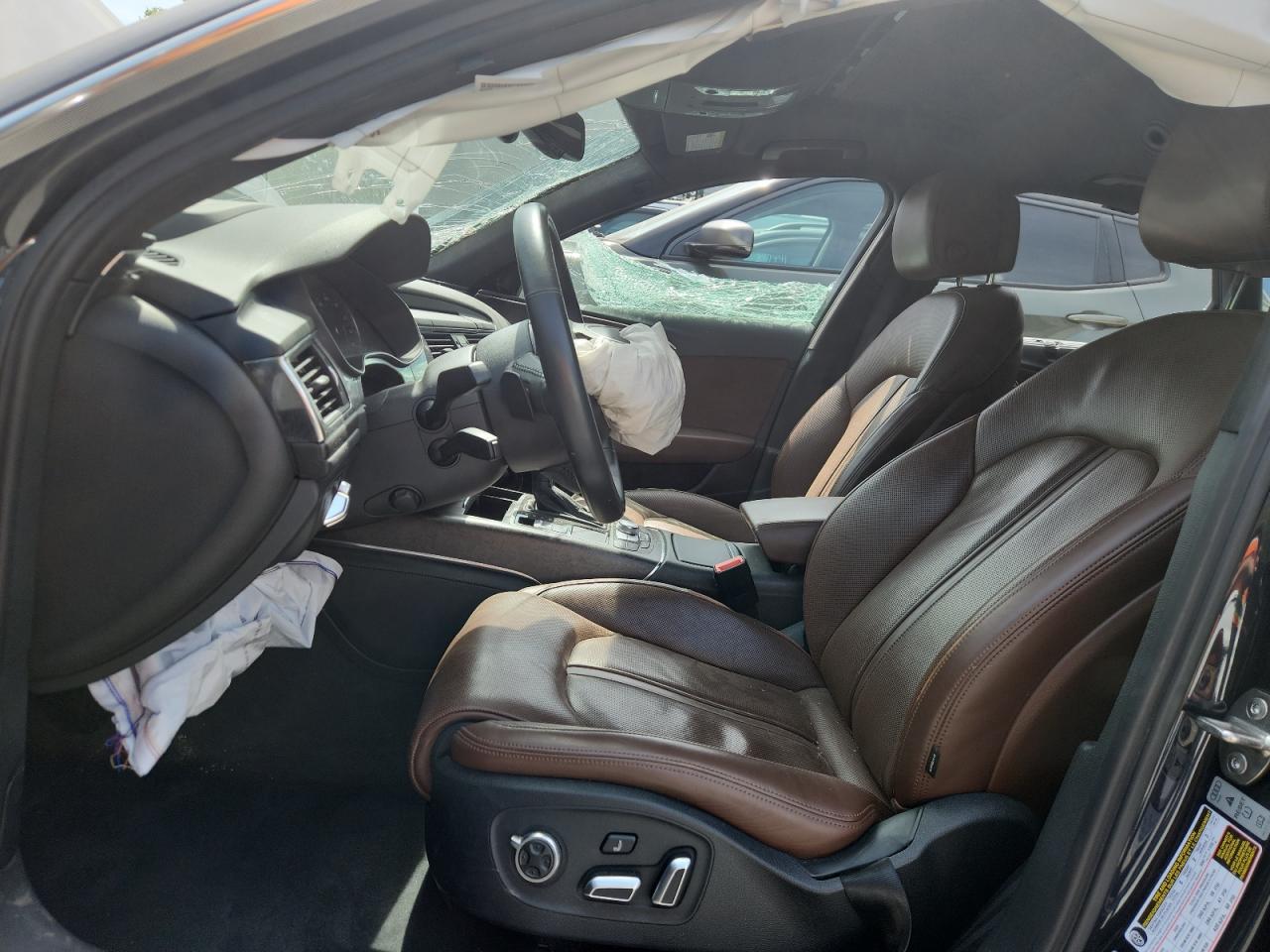2018 Audi A6 Prestige Black vin: WAUH3AFC0JN044602 Damage: Airbag - Front Left, Deployed, Replacement Required