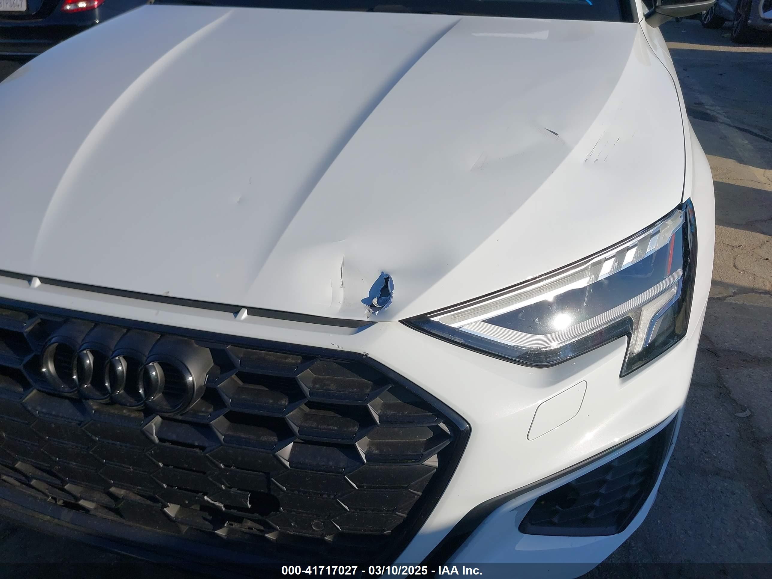 2024 Audi S3 Premium Plus Tfsi Quattro S Tronic White vin: WAUH3DGY1RA083052