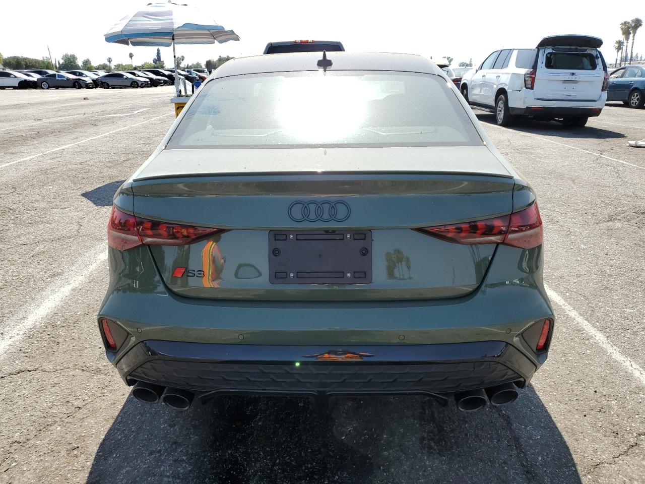 2025 Audi S3 Premium Plus Green vin: WAUH5DGY0SA108961