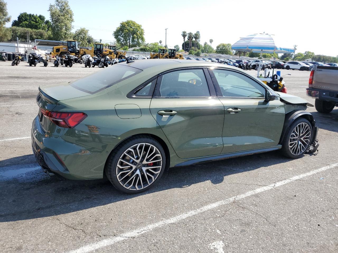 2025 Audi S3 Premium Plus Green vin: WAUH5DGY0SA108961