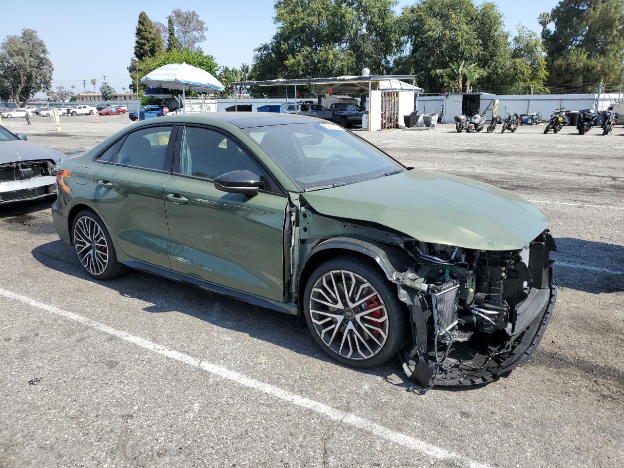2025 Audi S3 Premium Plus Green vin: WAUH5DGY0SA108961