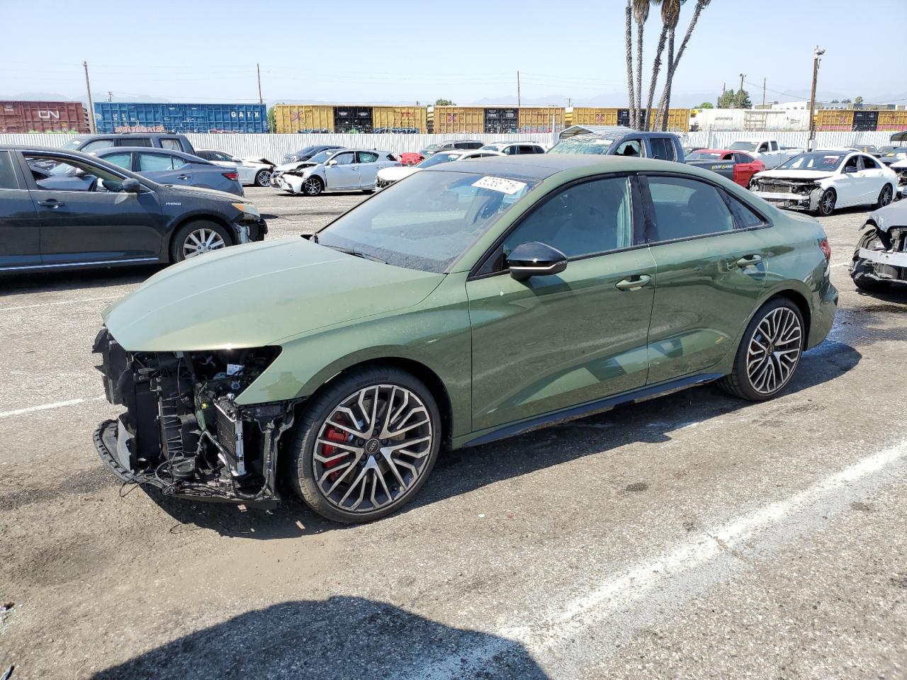 2025 Audi S3 Premium Plus Green vin: WAUH5DGY0SA108961