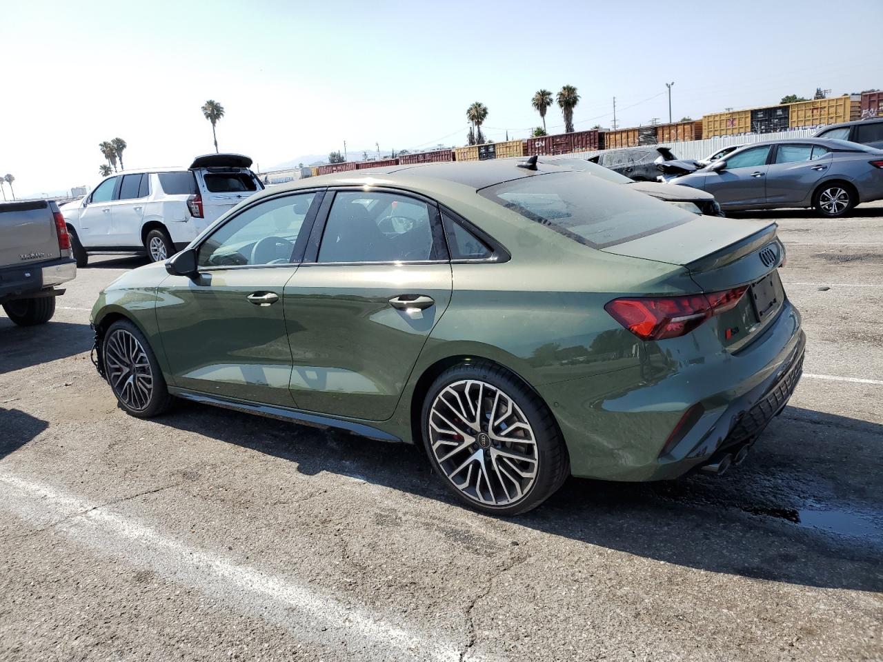 2025 Audi S3 Premium Plus Green vin: WAUH5DGY0SA108961