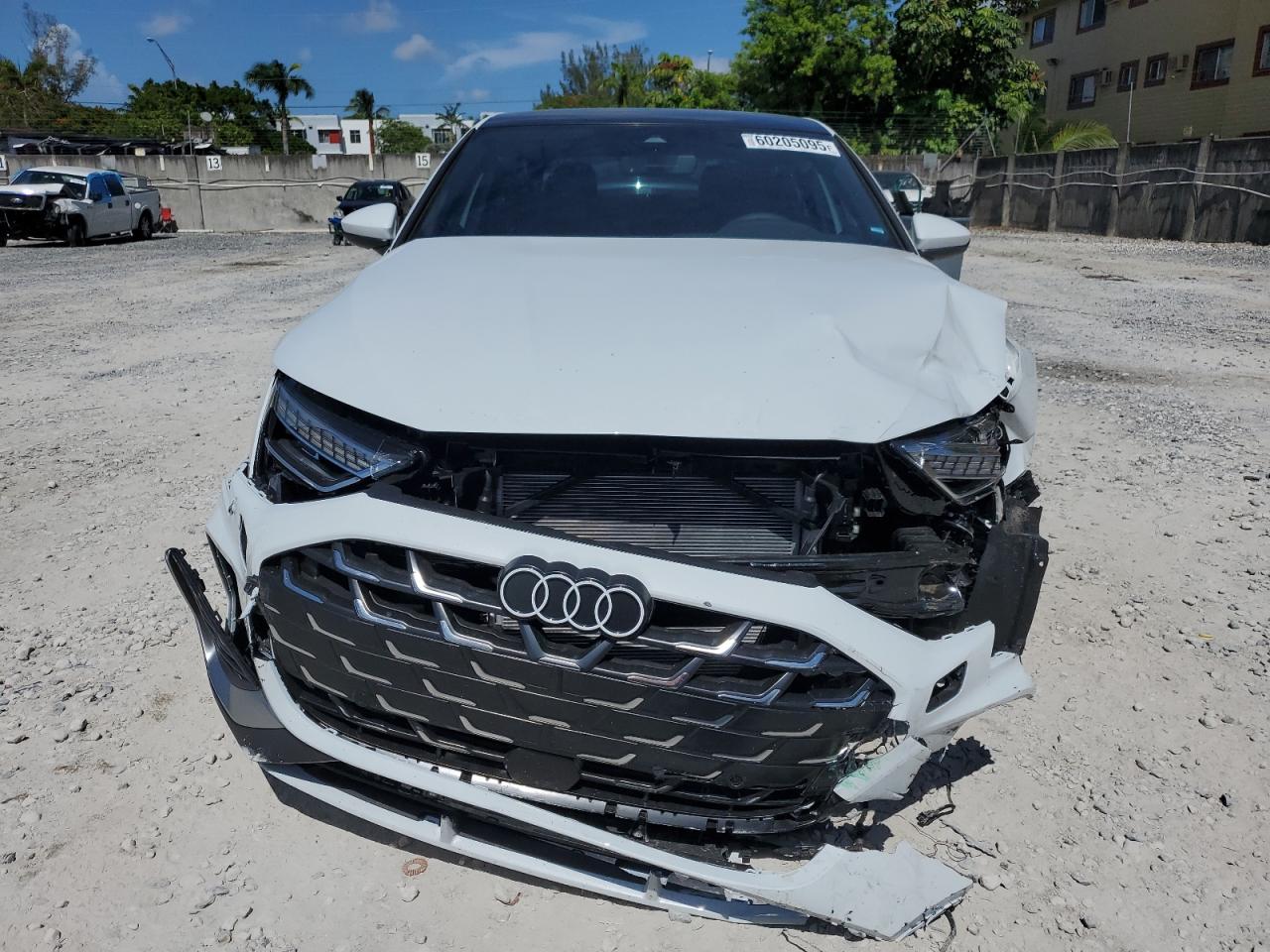 2025 Audi S3 Premium Plus   White vin: WAUH5DGY8SA061873