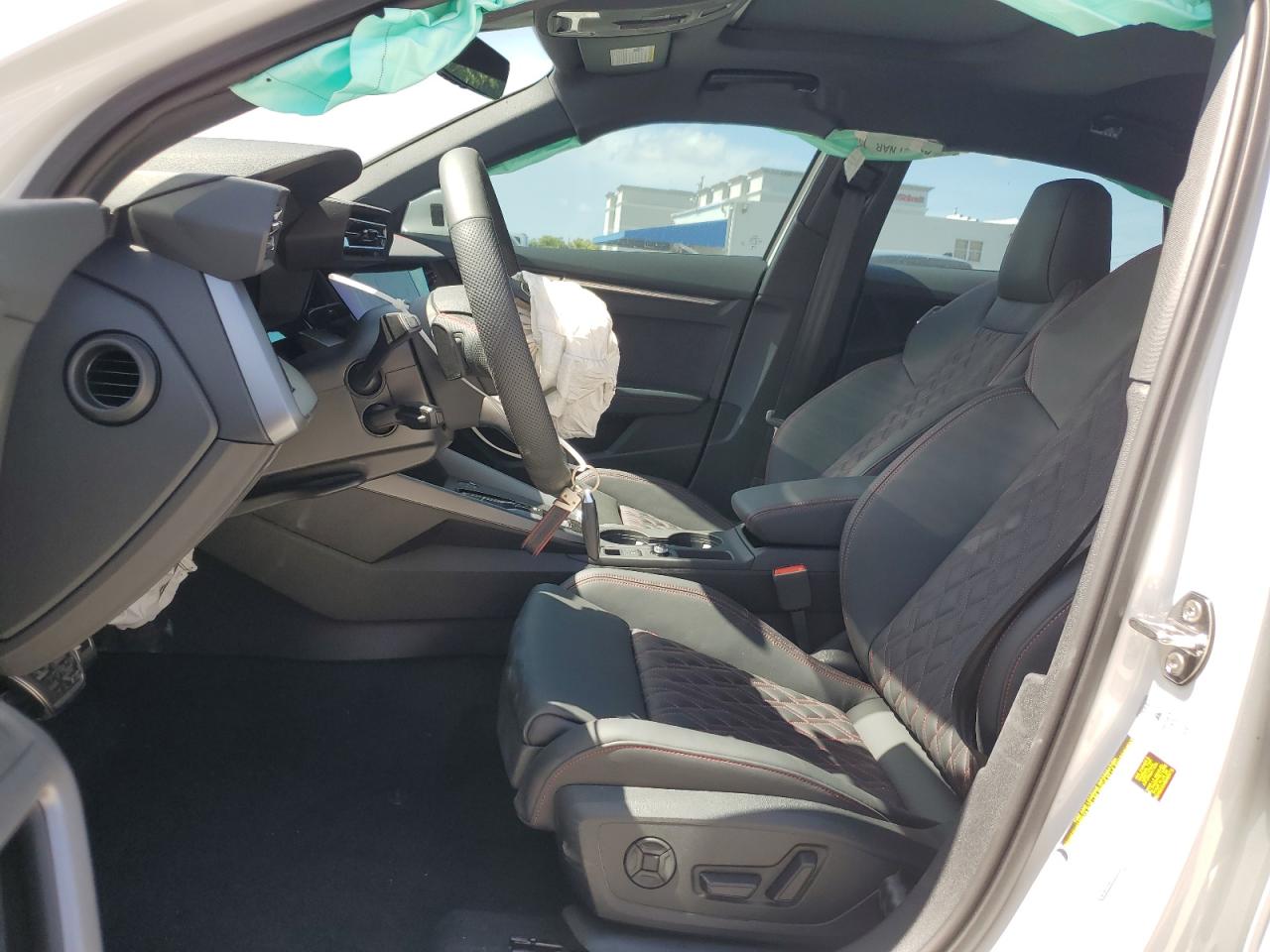2025 Audi S3 Premium Plus   White vin: WAUH5DGY8SA061873