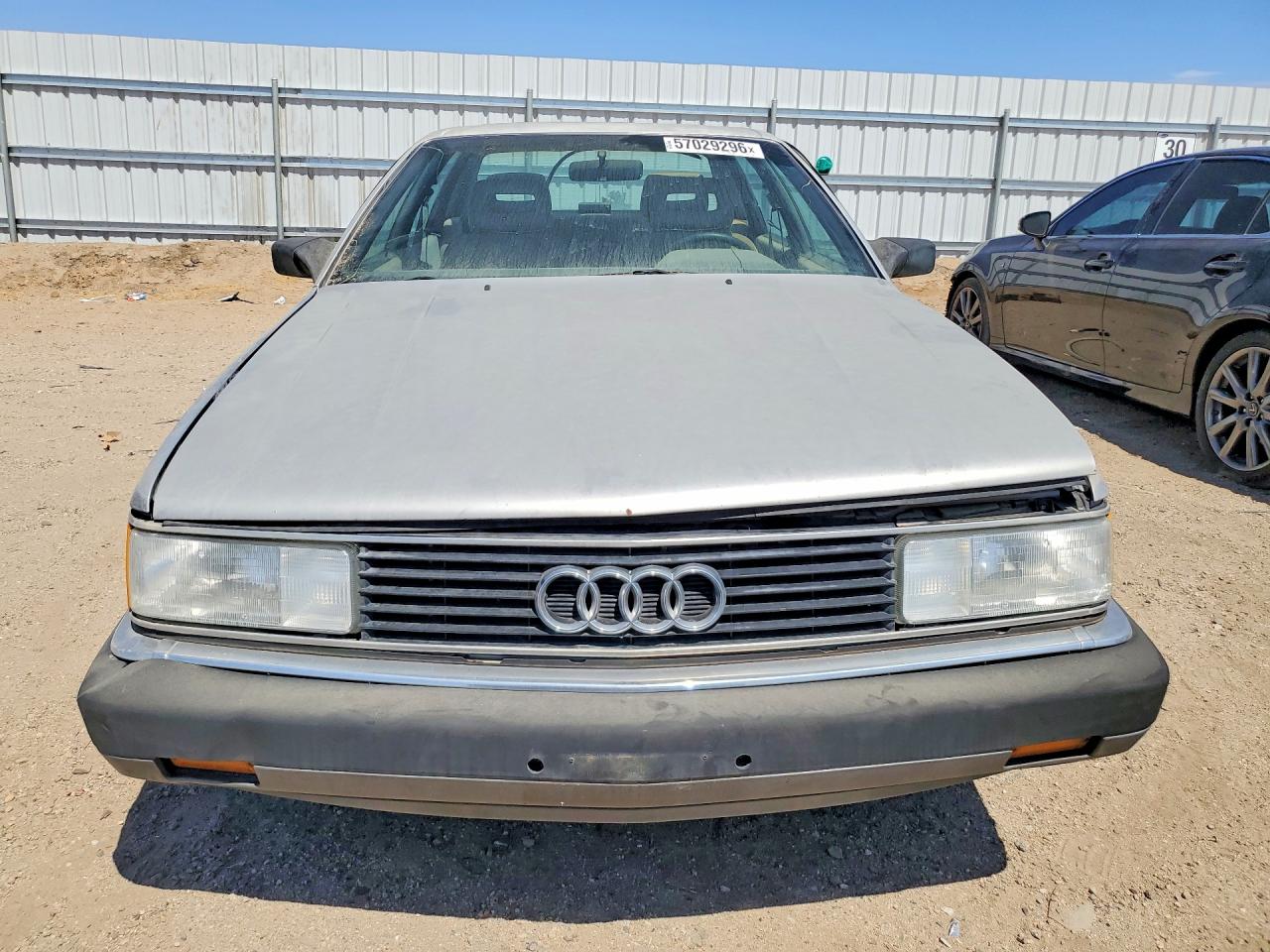1986 Audi 5000 S Turbo Gray vin: WAUHD0445GN027290