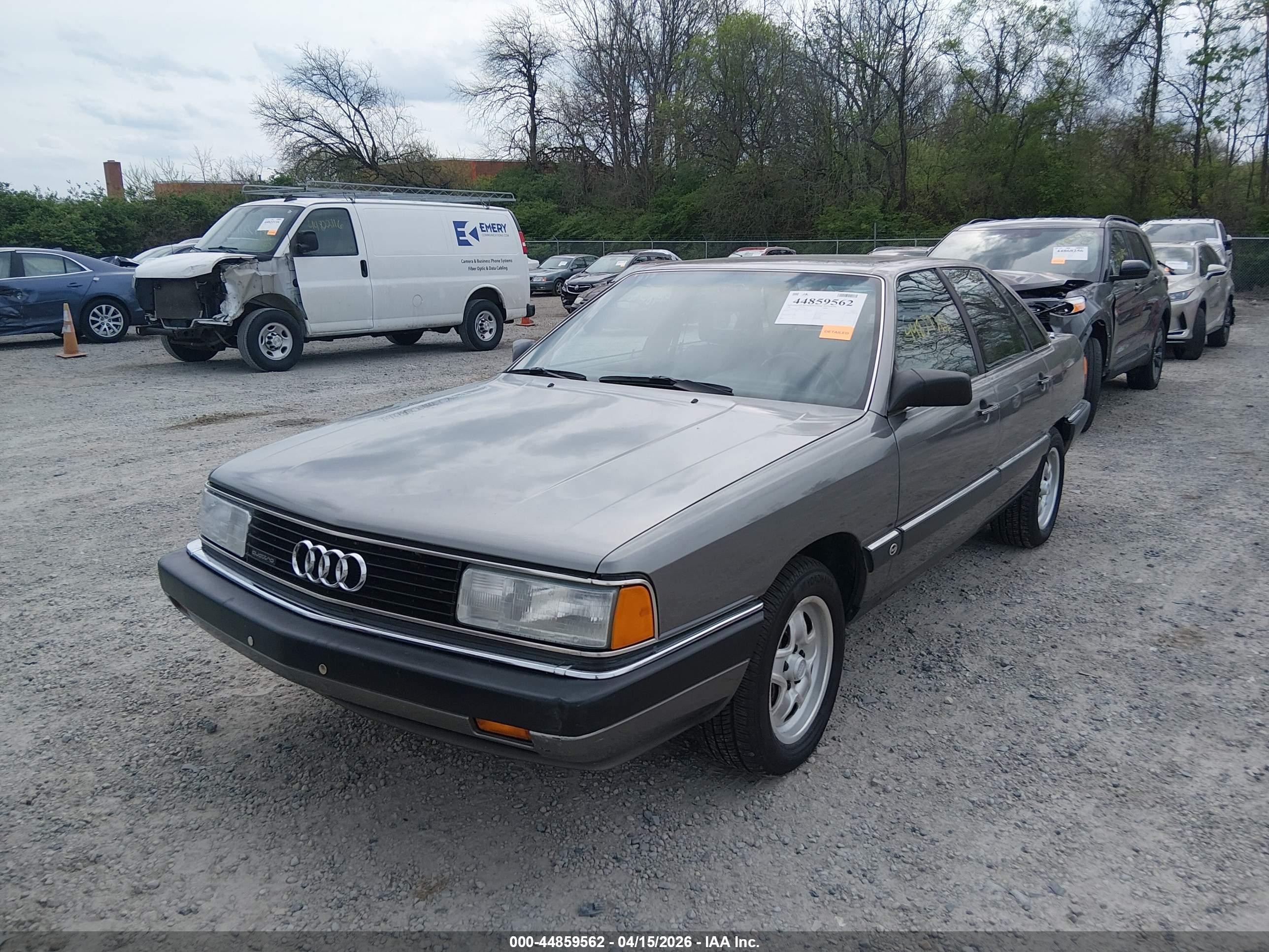 1986 Audi 5000 S Quattro Gray vin: WAUHE0440GN124460
