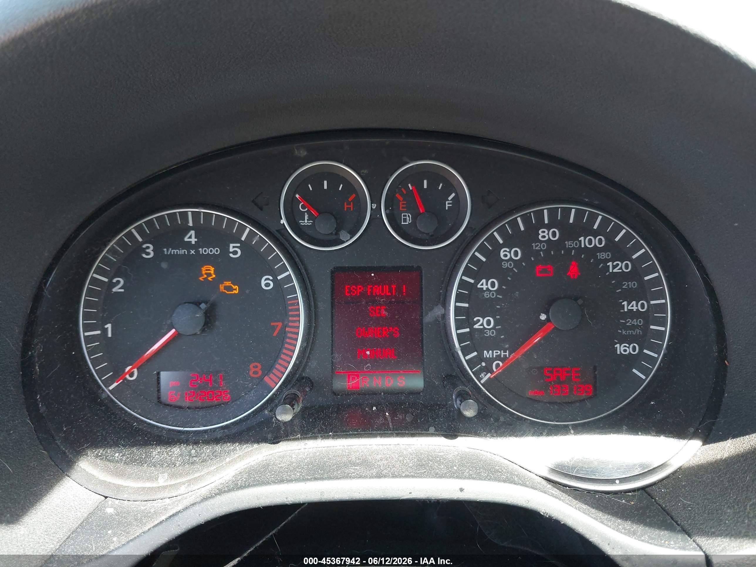 2008 Audi A3 2.0t Black vin: WAUHE78P28A171821