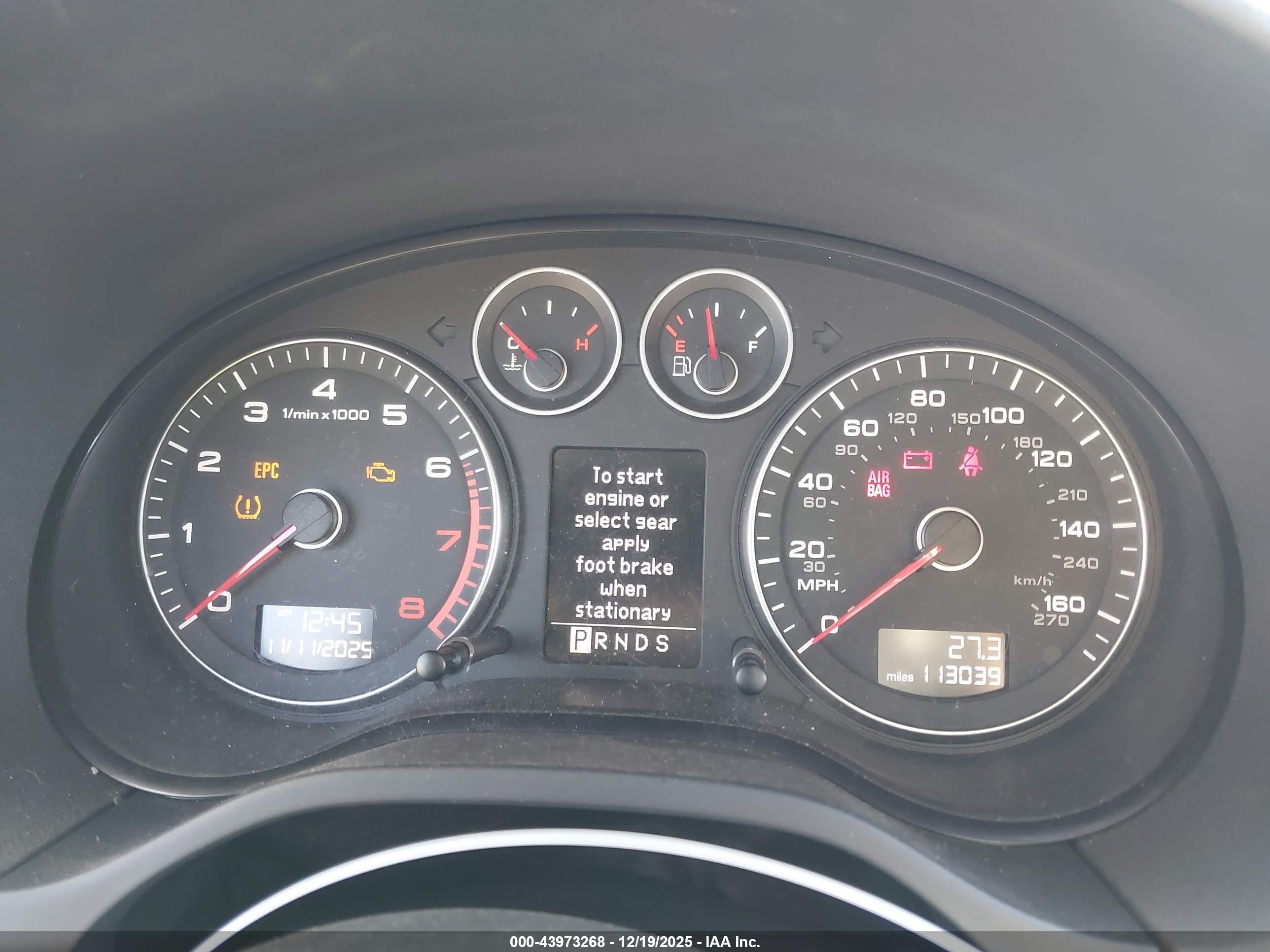 2009 Audi A3 2.0t Black vin: WAUHE78PX9A089191