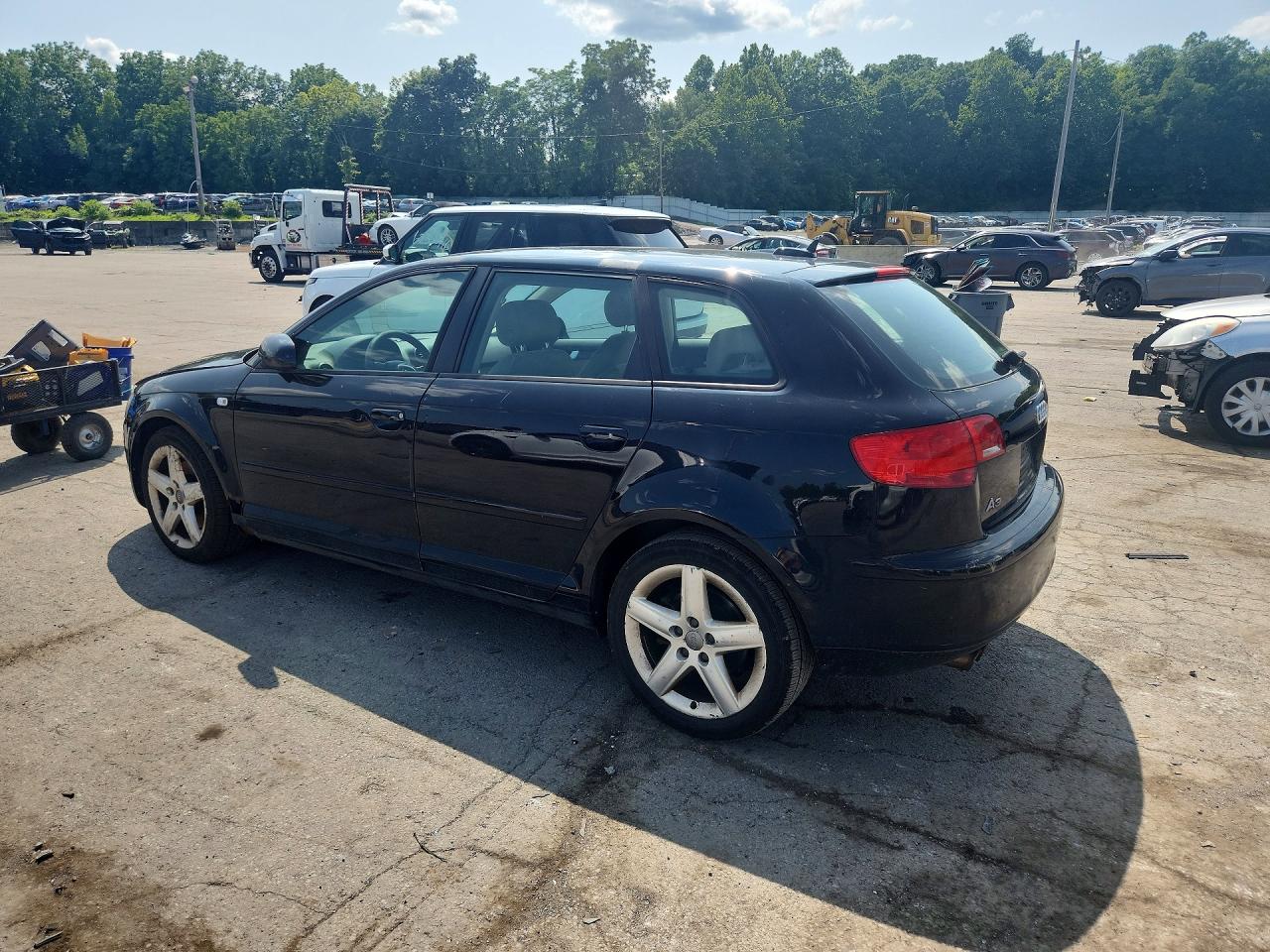 2006 Audi A3 2 Black vin: WAUHF68P86A000396