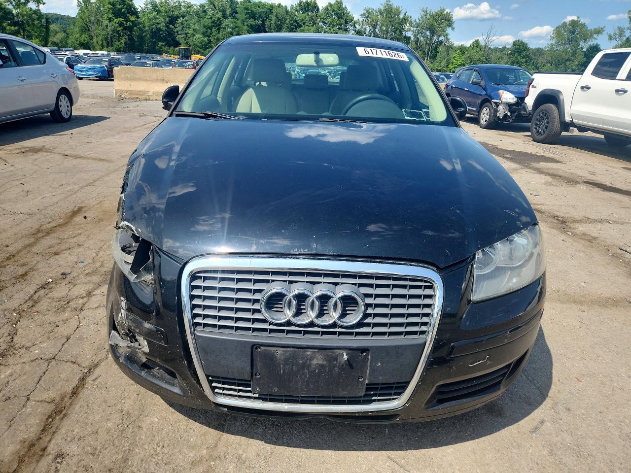 2006 Audi A3 2 Black vin: WAUHF68P86A000396