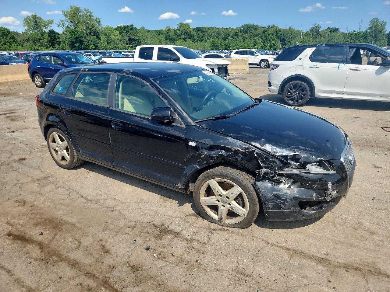2006 Audi A3 2 Black vin: WAUHF68P86A000396