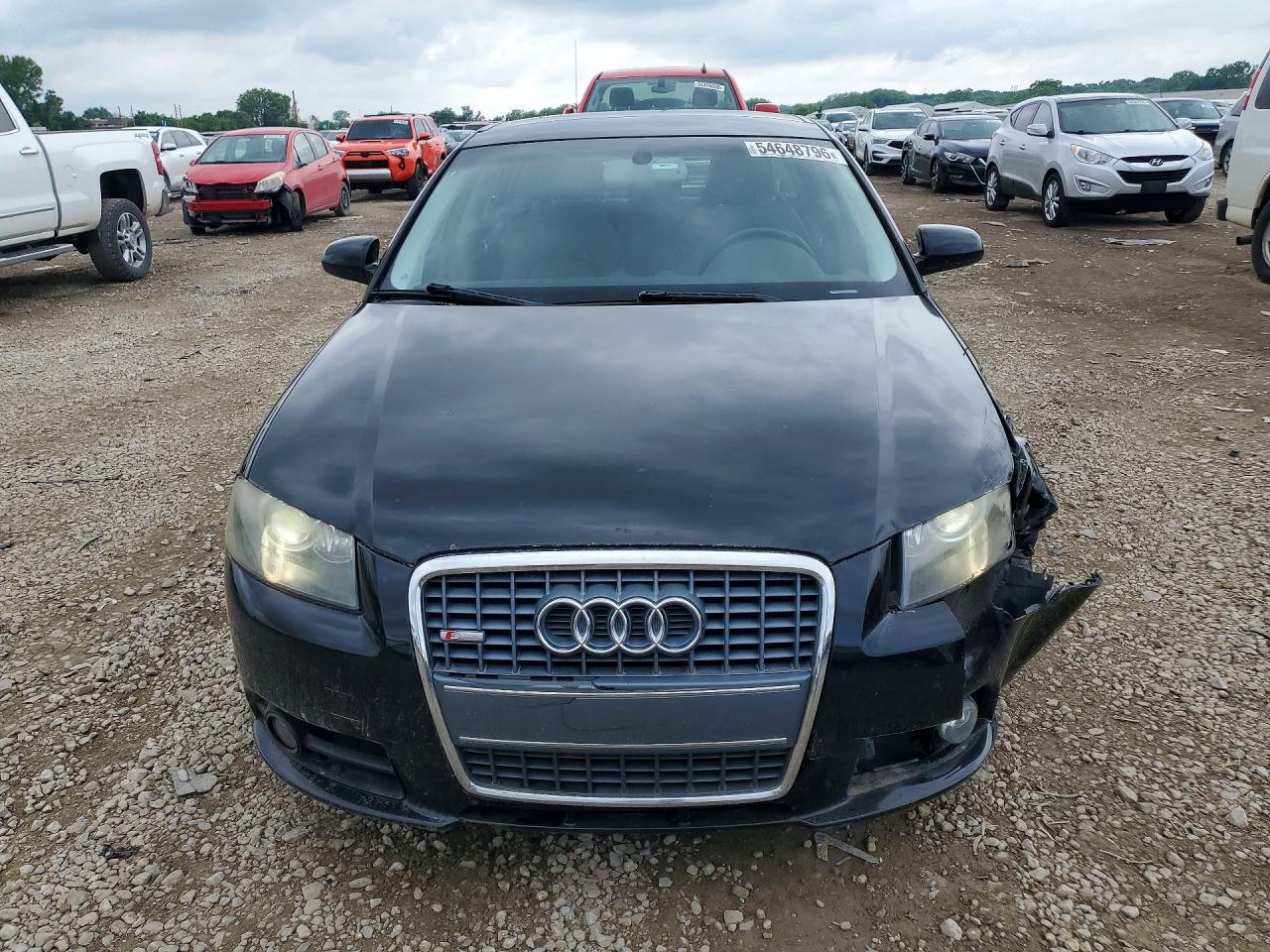 2008 Audi A3 2.0 Black vin: WAUHF78P08A006606