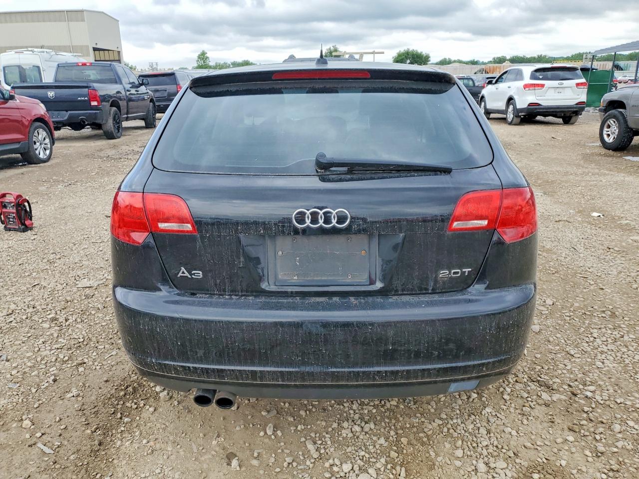 2008 Audi A3 2.0 Black vin: WAUHF78P08A006606
