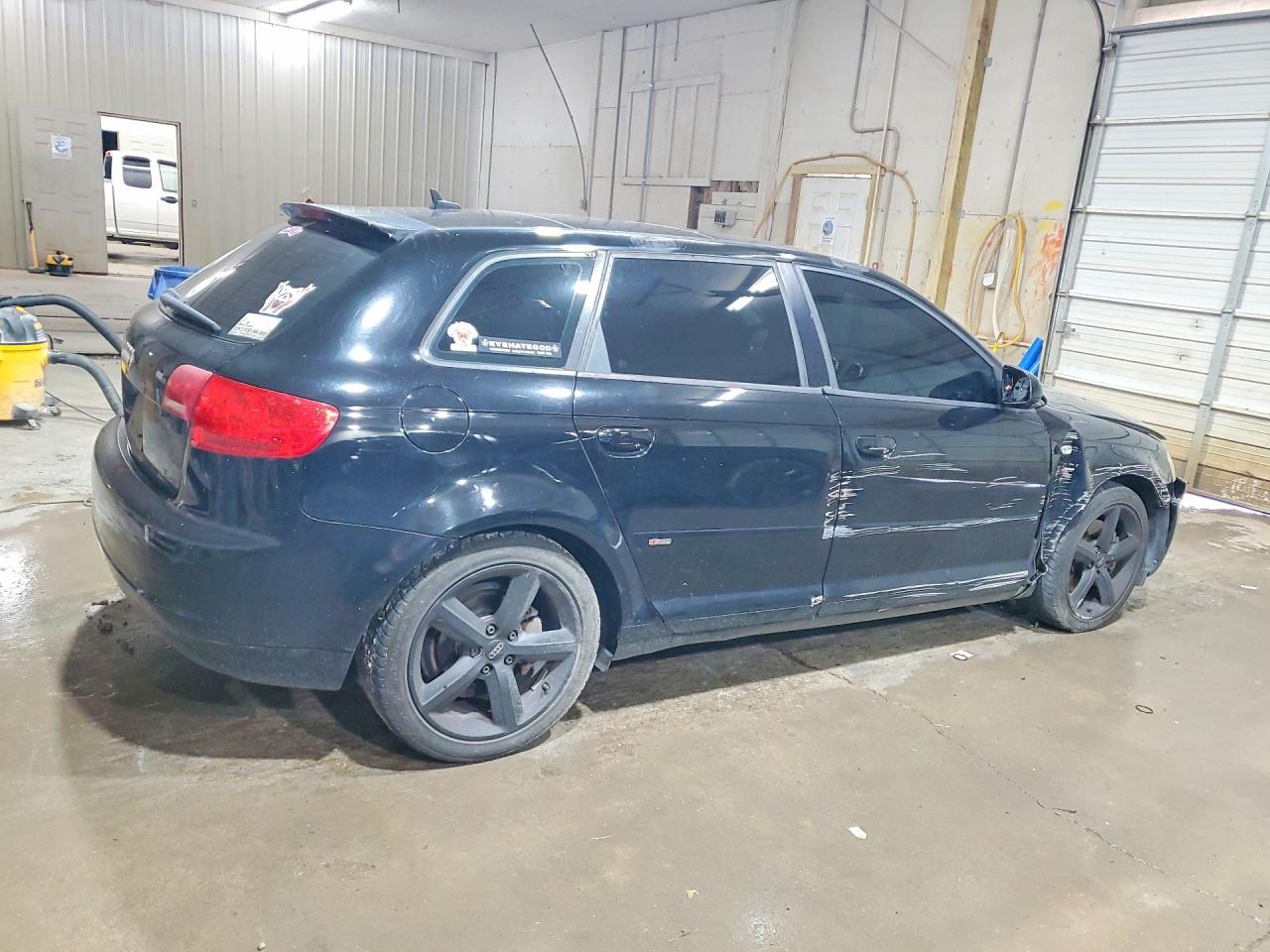 2008 Audi A3 2.0 Black vin: WAUHF78P18A191751