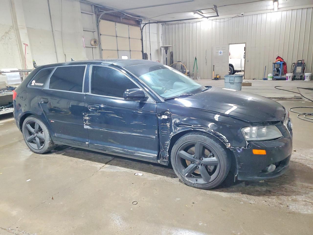 2008 Audi A3 2.0 Black vin: WAUHF78P18A191751