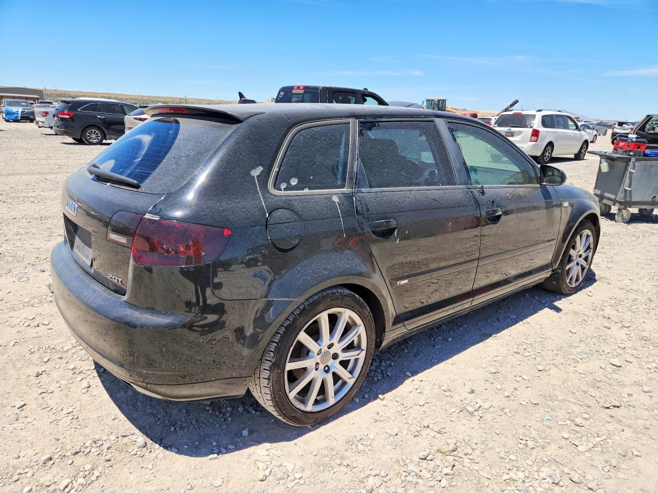 2007 Audi A3 2 Charcoal vin: WAUHF78P27A097117