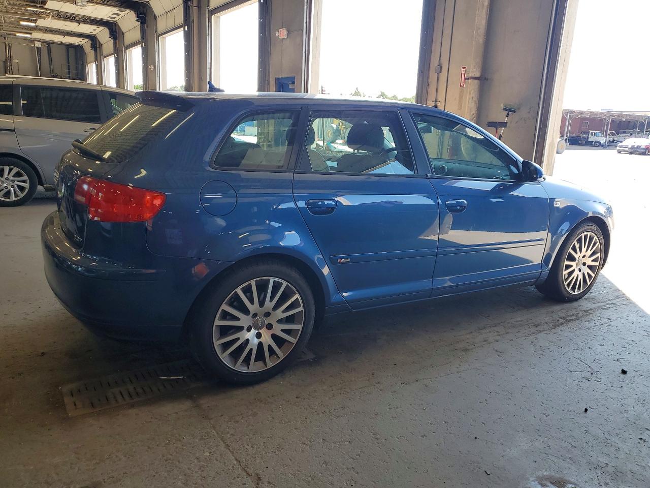 2007 Audi A3 2 Blue vin: WAUHF78P67A130703