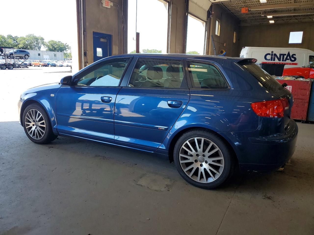 2007 Audi A3 2 Blue vin: WAUHF78P67A130703