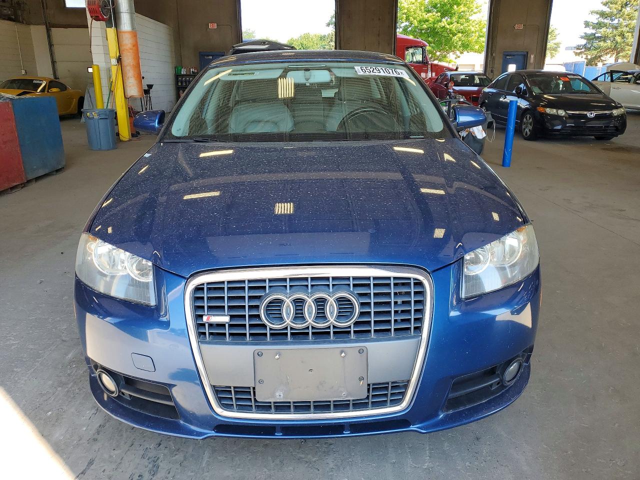 2007 Audi A3 2 Blue vin: WAUHF78P67A130703