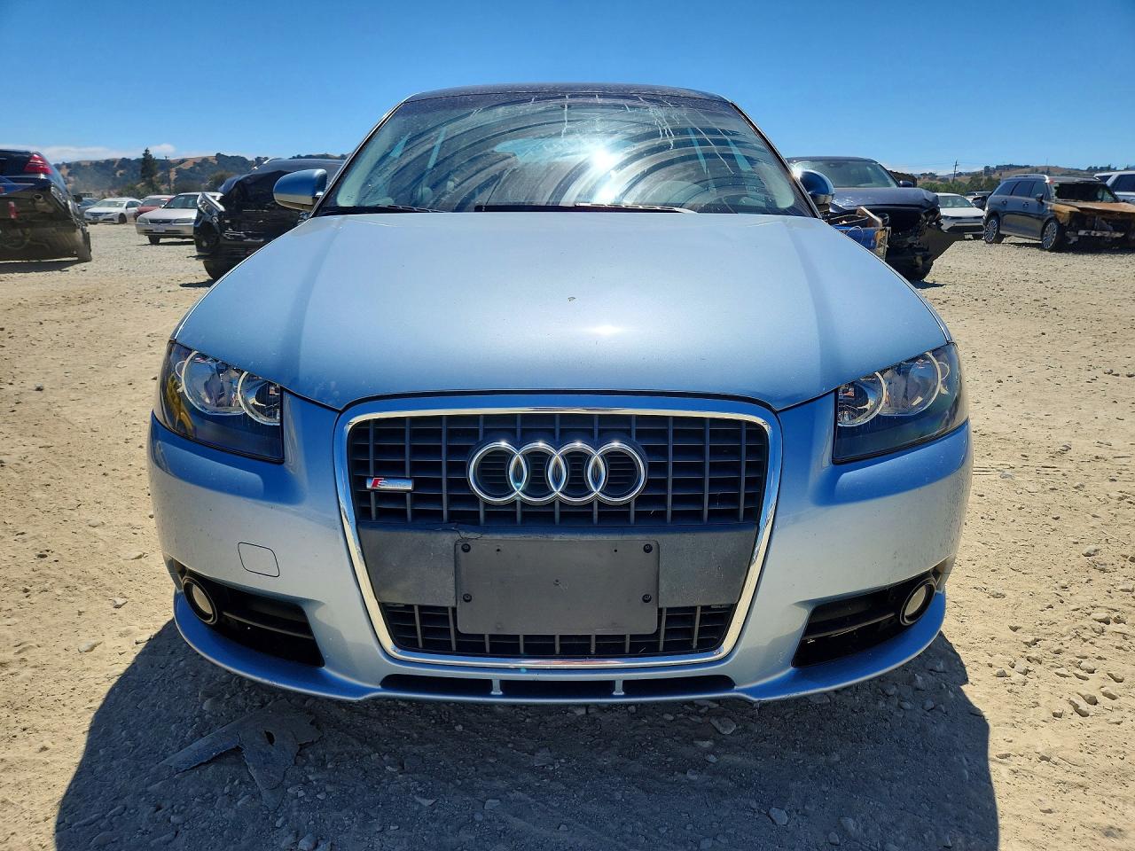 2007 Audi A3 2 Blue vin: WAUHF78P97A167339