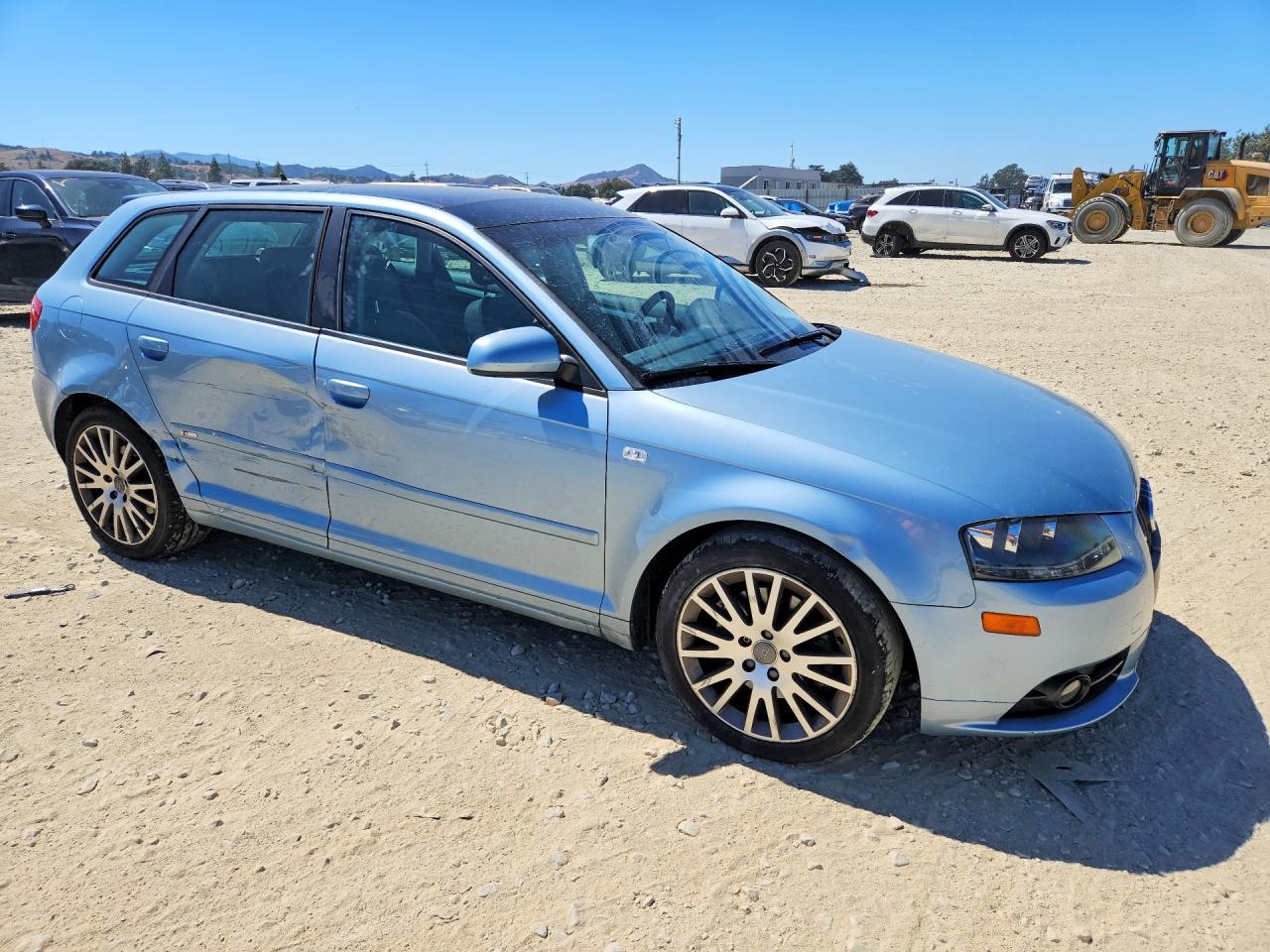 2007 Audi A3 2 Blue vin: WAUHF78P97A167339
