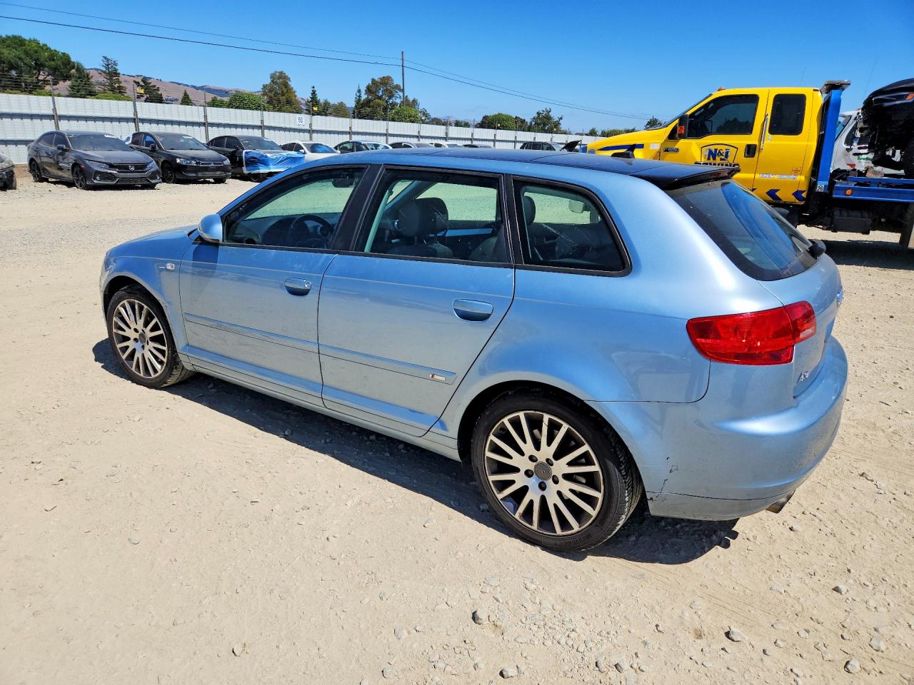2007 Audi A3 2 Blue vin: WAUHF78P97A167339