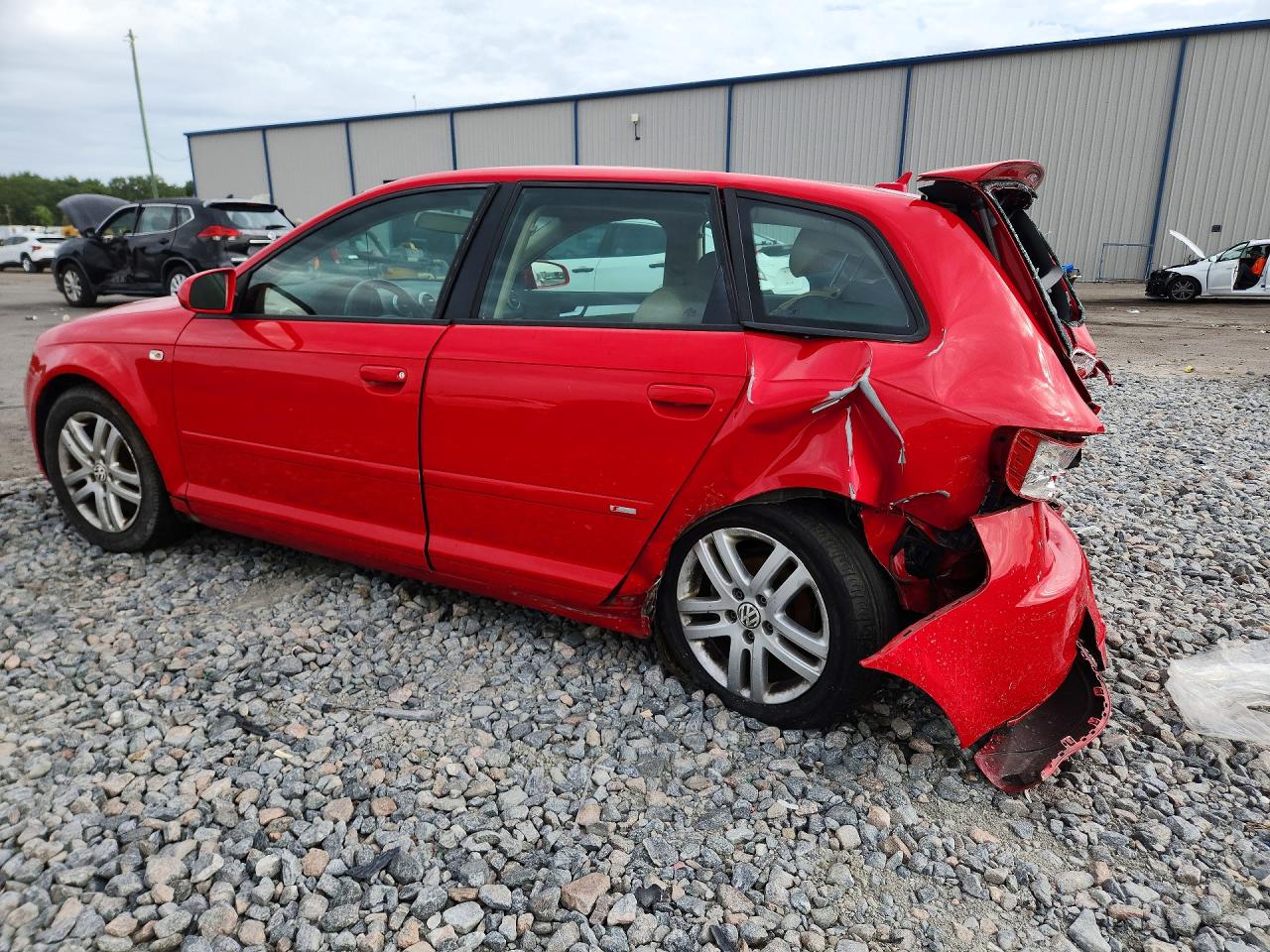 2008 Audi A3 2.0 Red vin: WAUHF78P98A075293