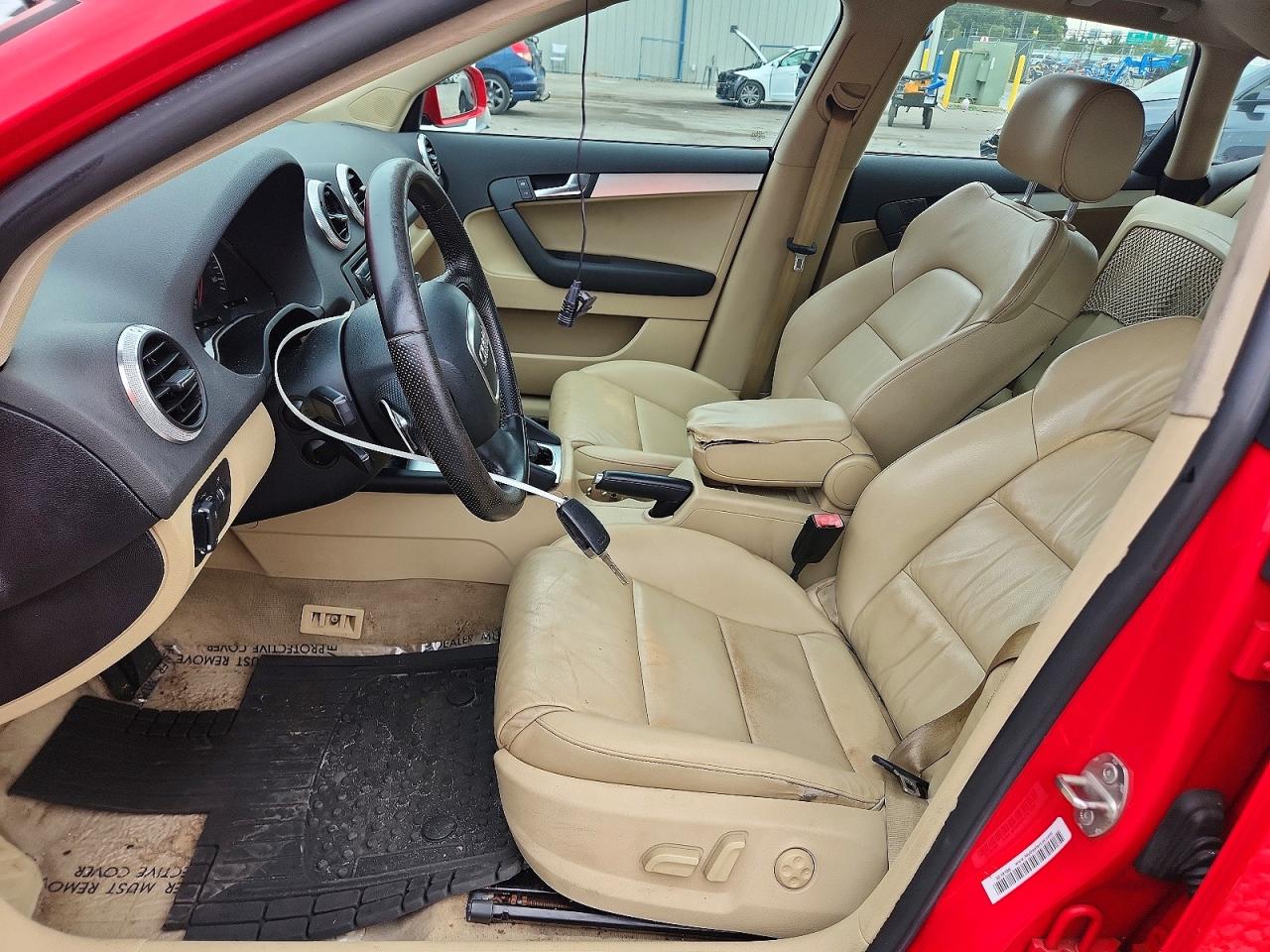 2008 Audi A3 2.0 Red vin: WAUHF78P98A075293