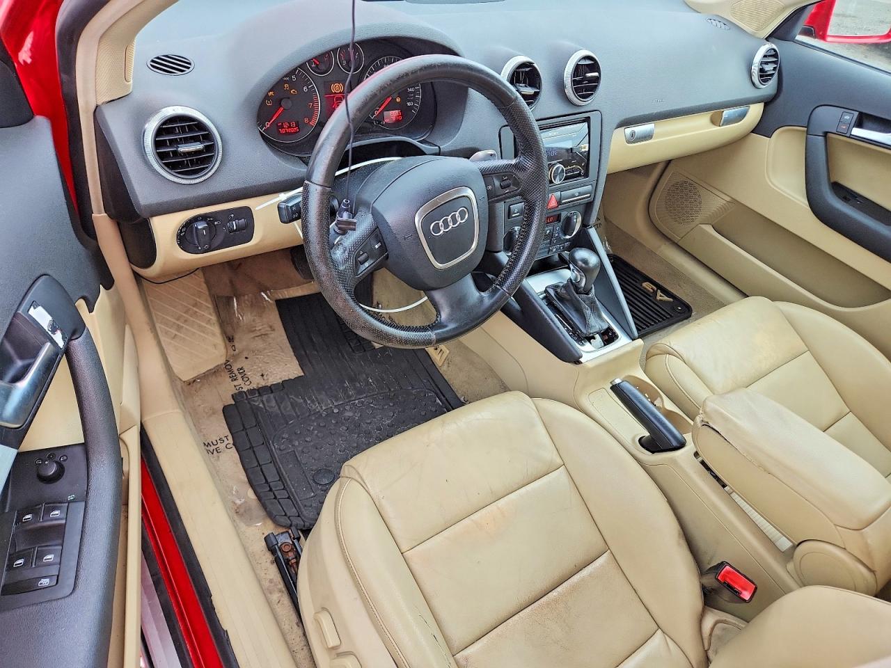 2008 Audi A3 2.0 Red vin: WAUHF78P98A075293