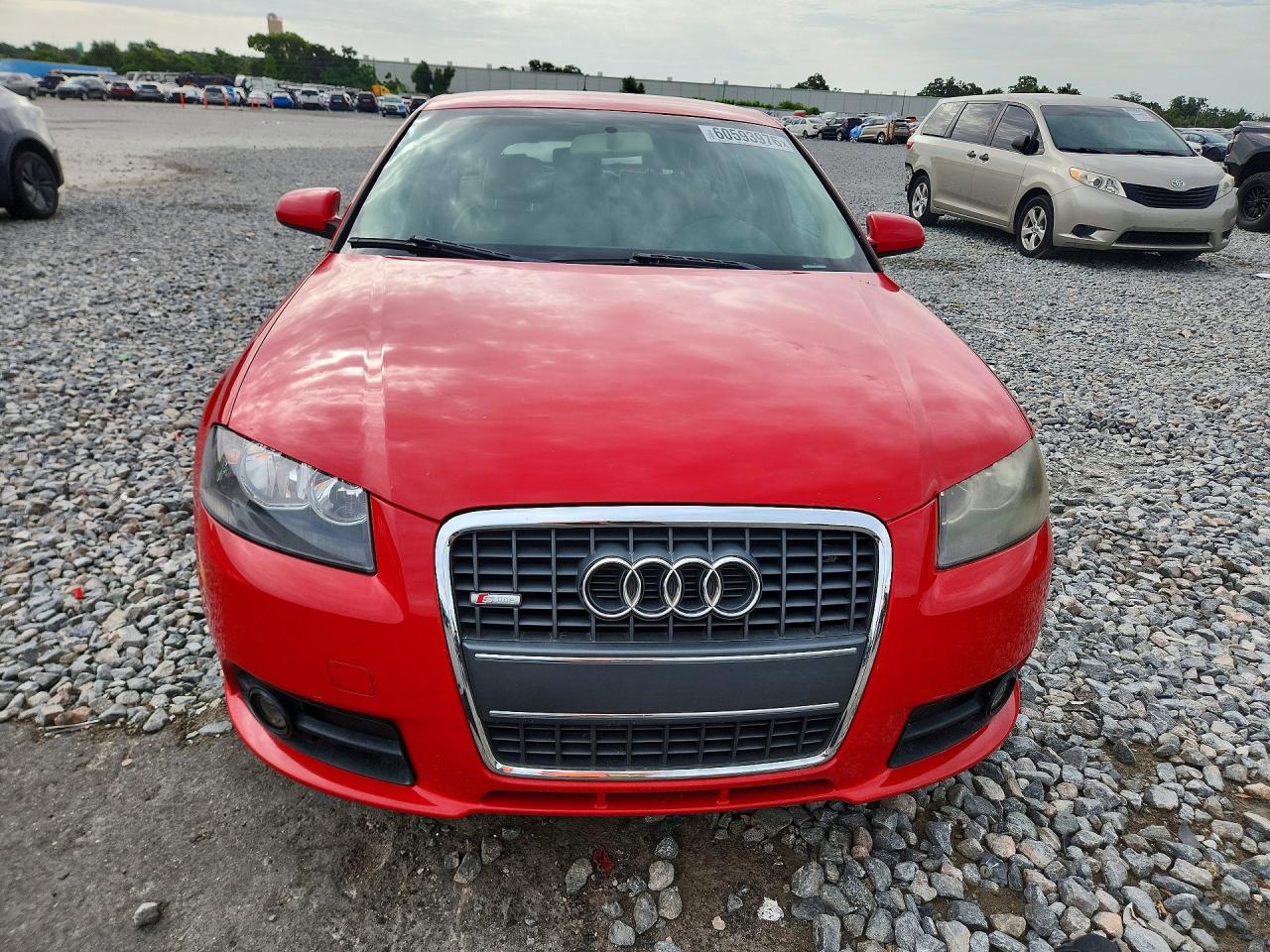 2008 Audi A3 2.0 Red vin: WAUHF78P98A075293