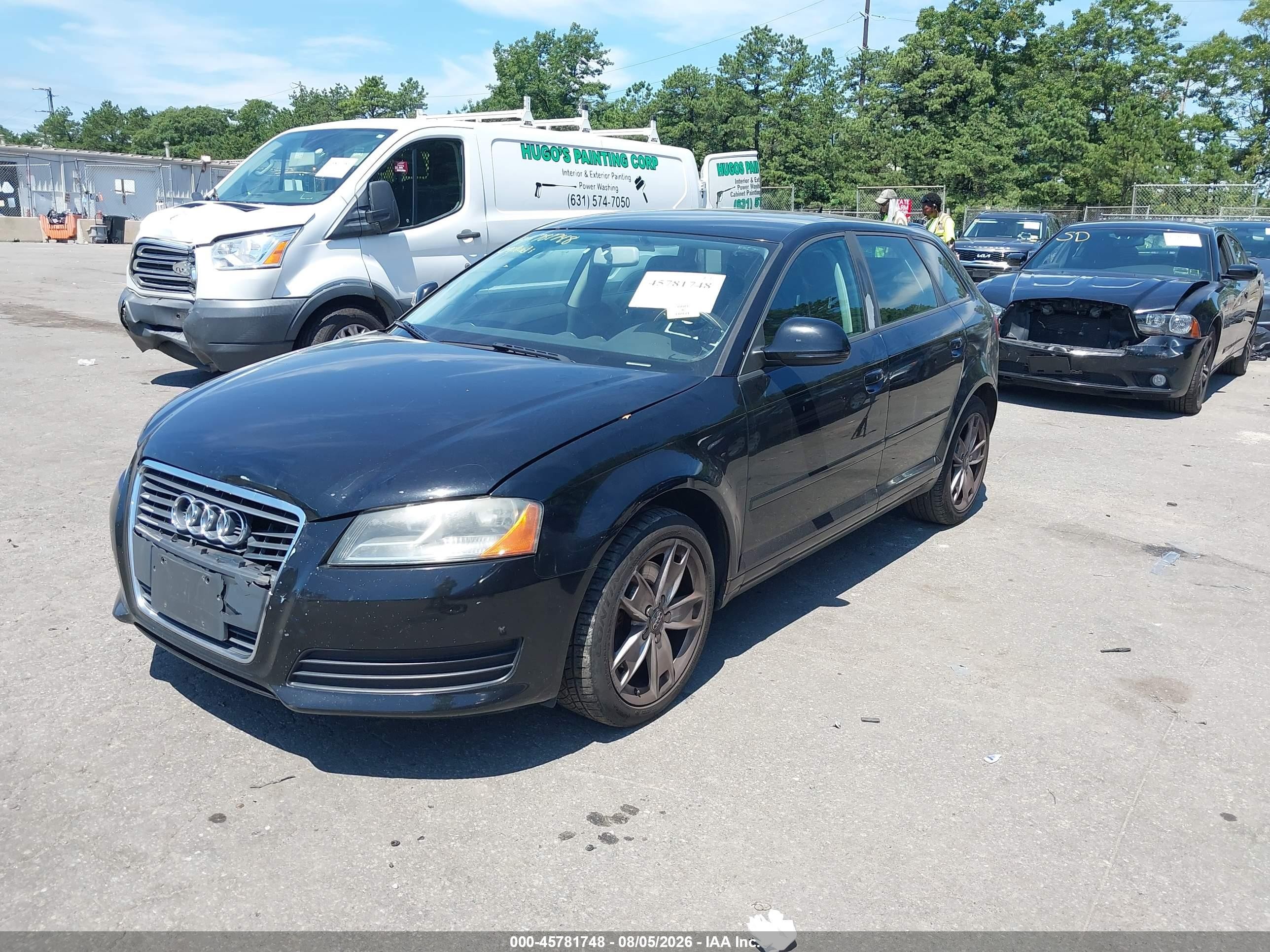 2009 Audi A3 2.0t Black vin: WAUHF98P79A118767