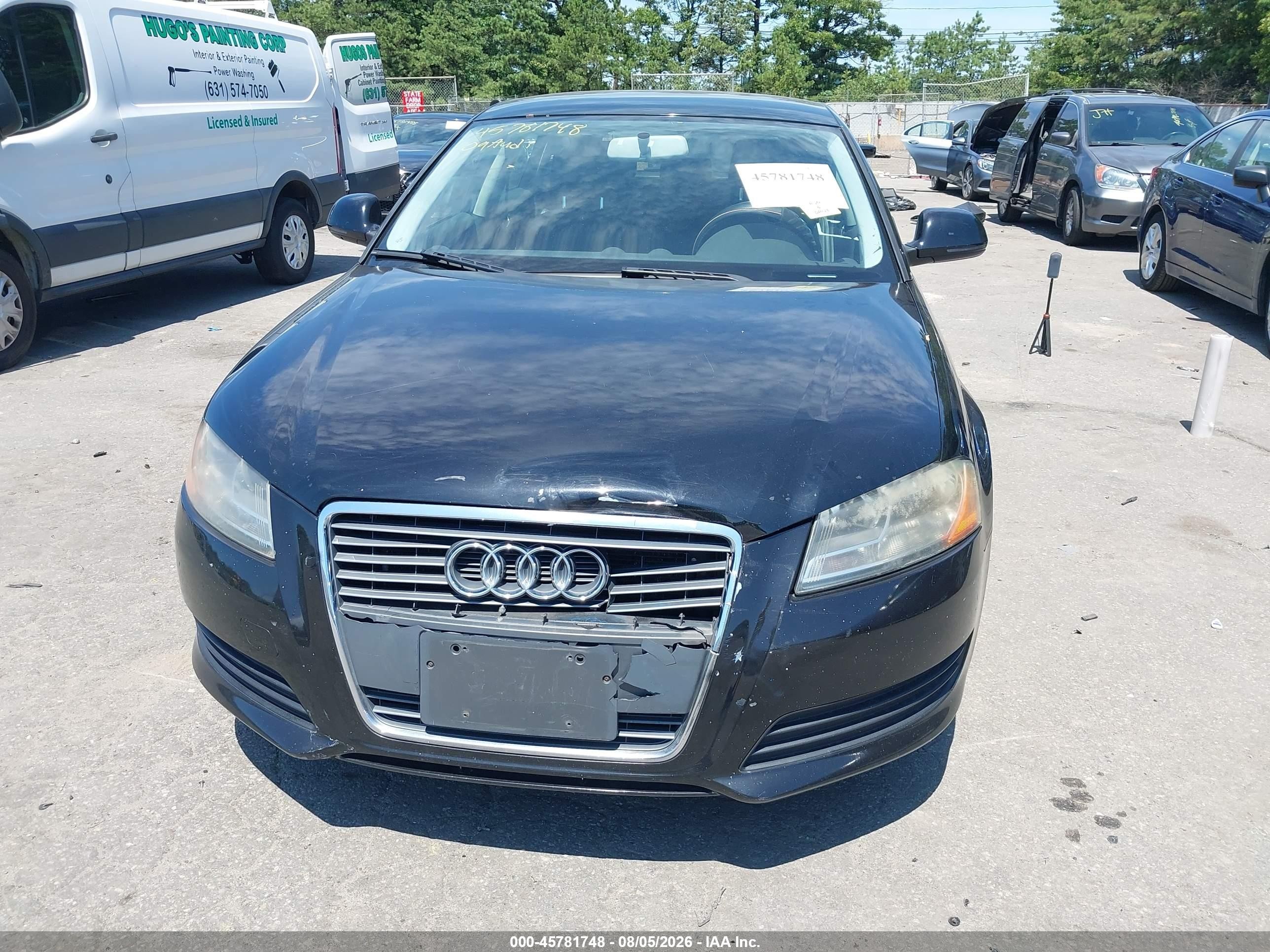 2009 Audi A3 2.0t Black vin: WAUHF98P79A118767