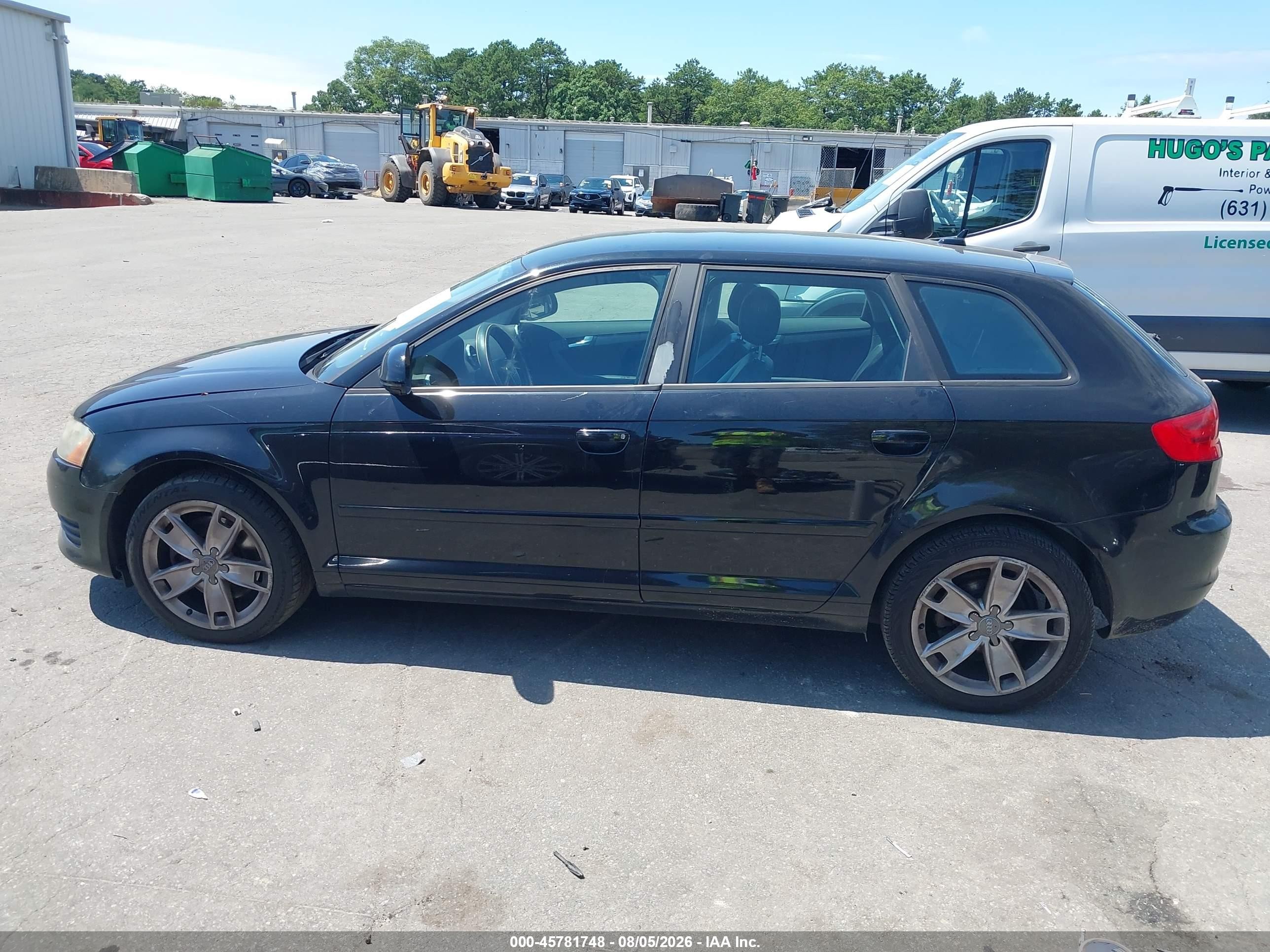 2009 Audi A3 2.0t Black vin: WAUHF98P79A118767