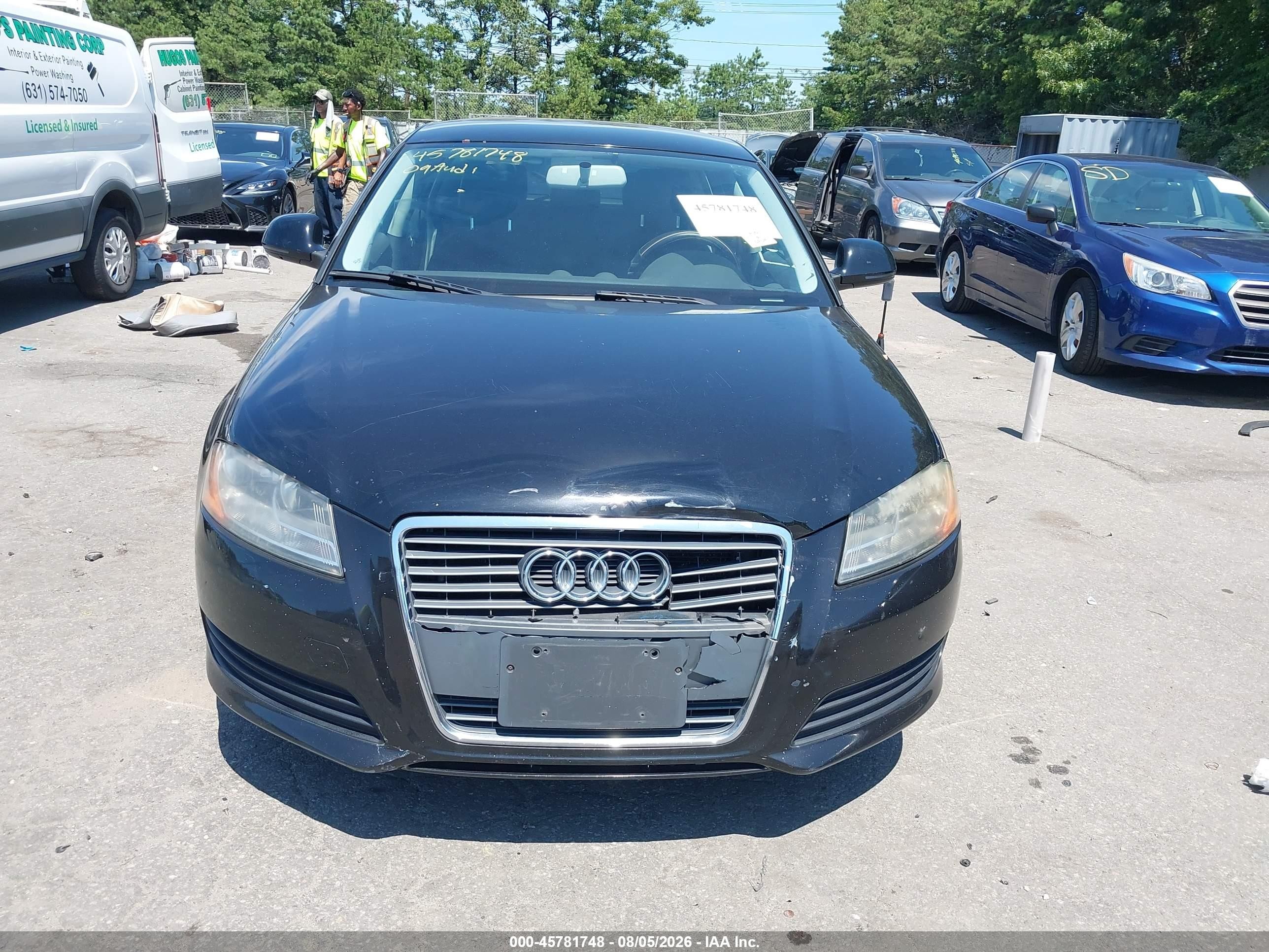 2009 Audi A3 2.0t Black vin: WAUHF98P79A118767