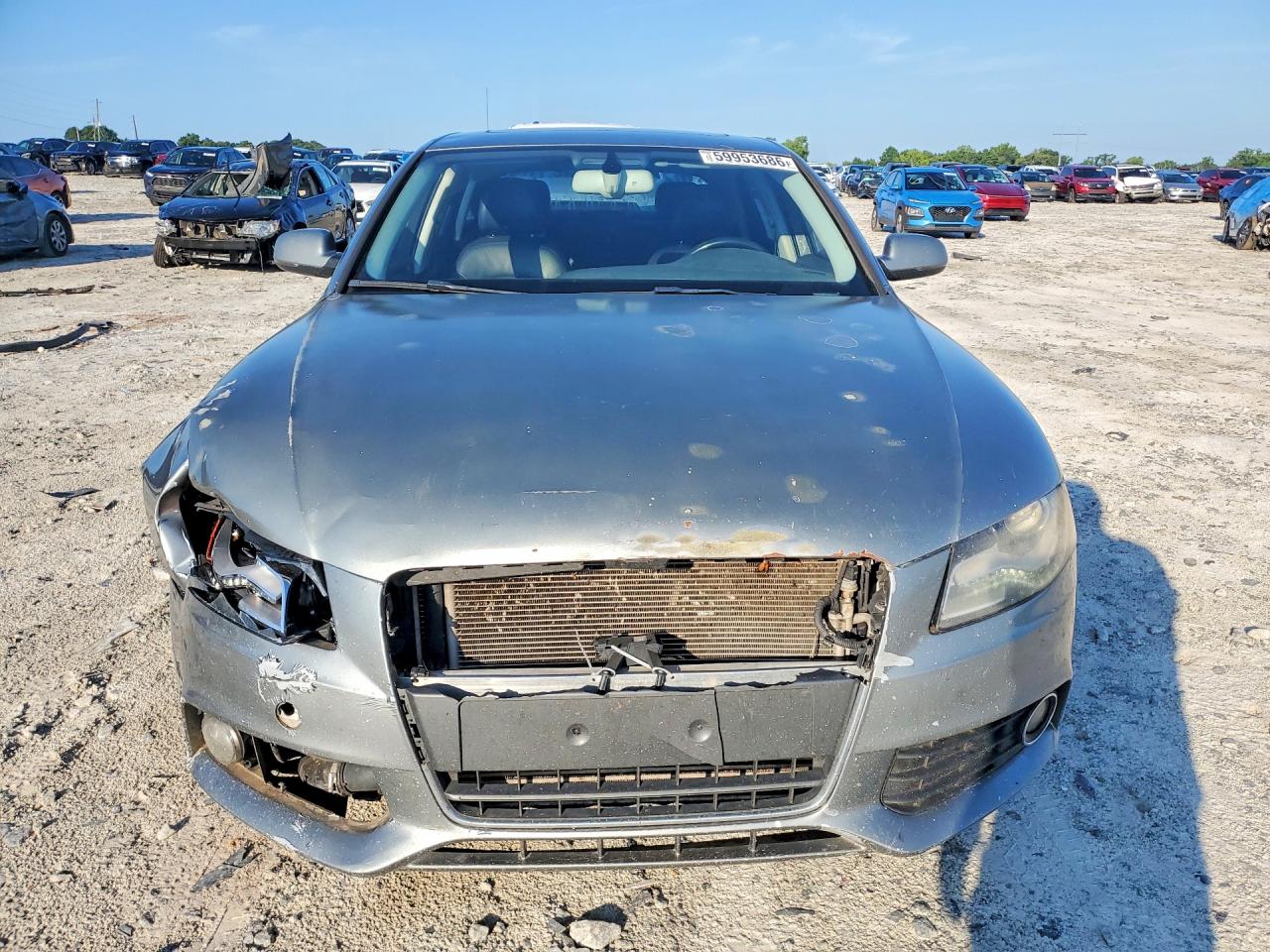 2011 Audi A4 Premium Plus Gray vin: WAUHFAFL0BN034256