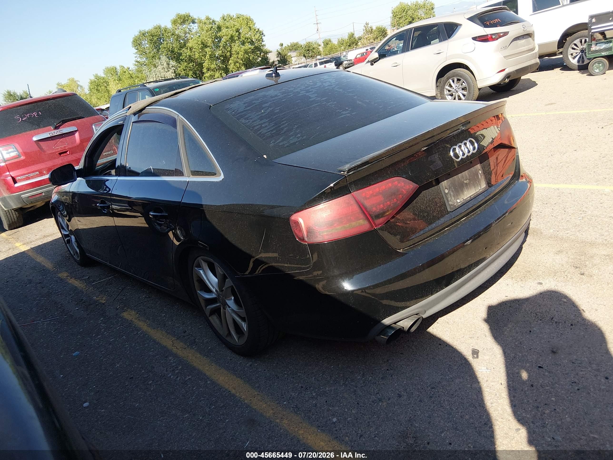 2011 Audi A4 2.0t Premium Black vin: WAUHFAFL1BN045329