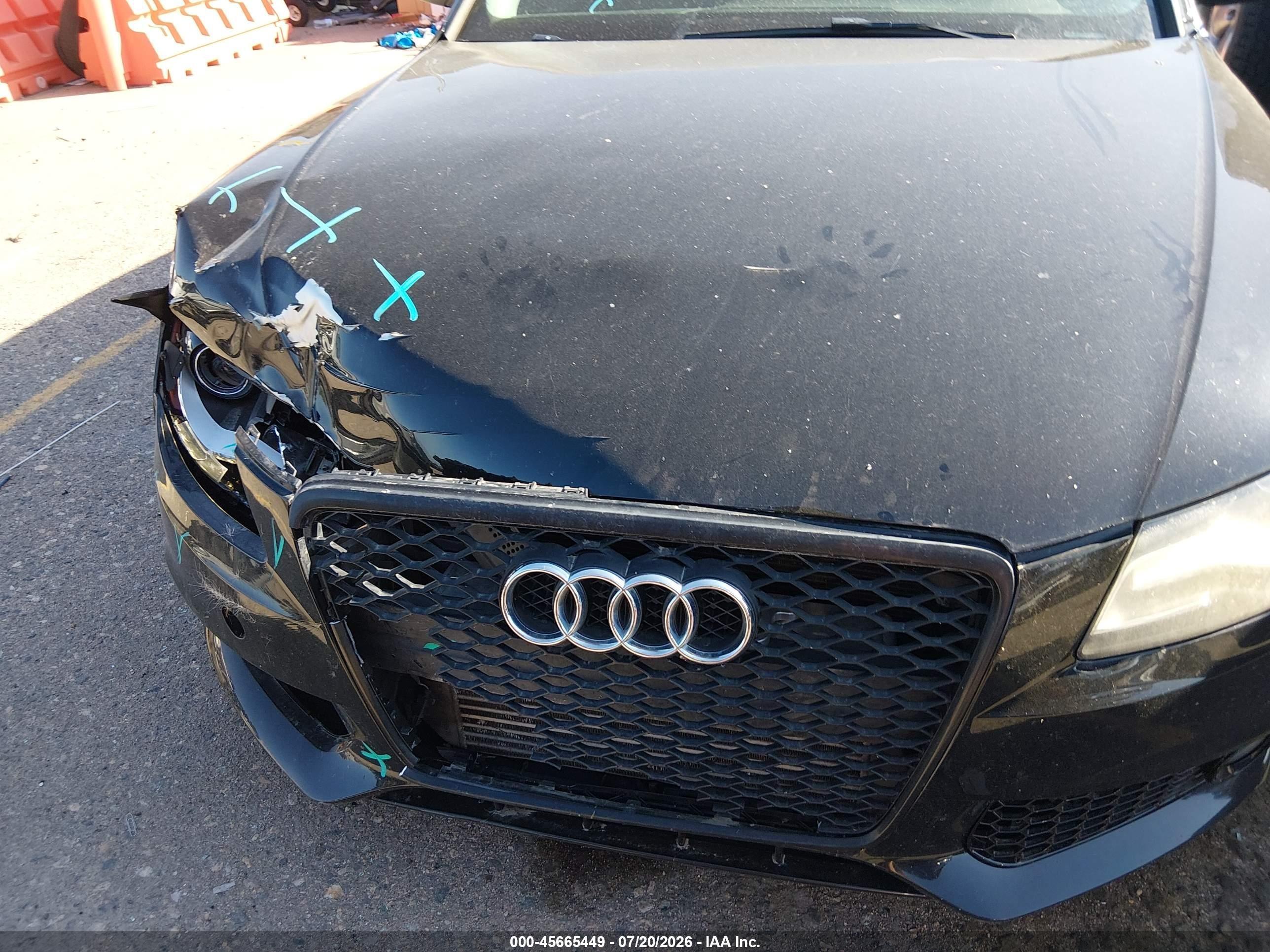 2011 Audi A4 2.0t Premium Black vin: WAUHFAFL1BN045329