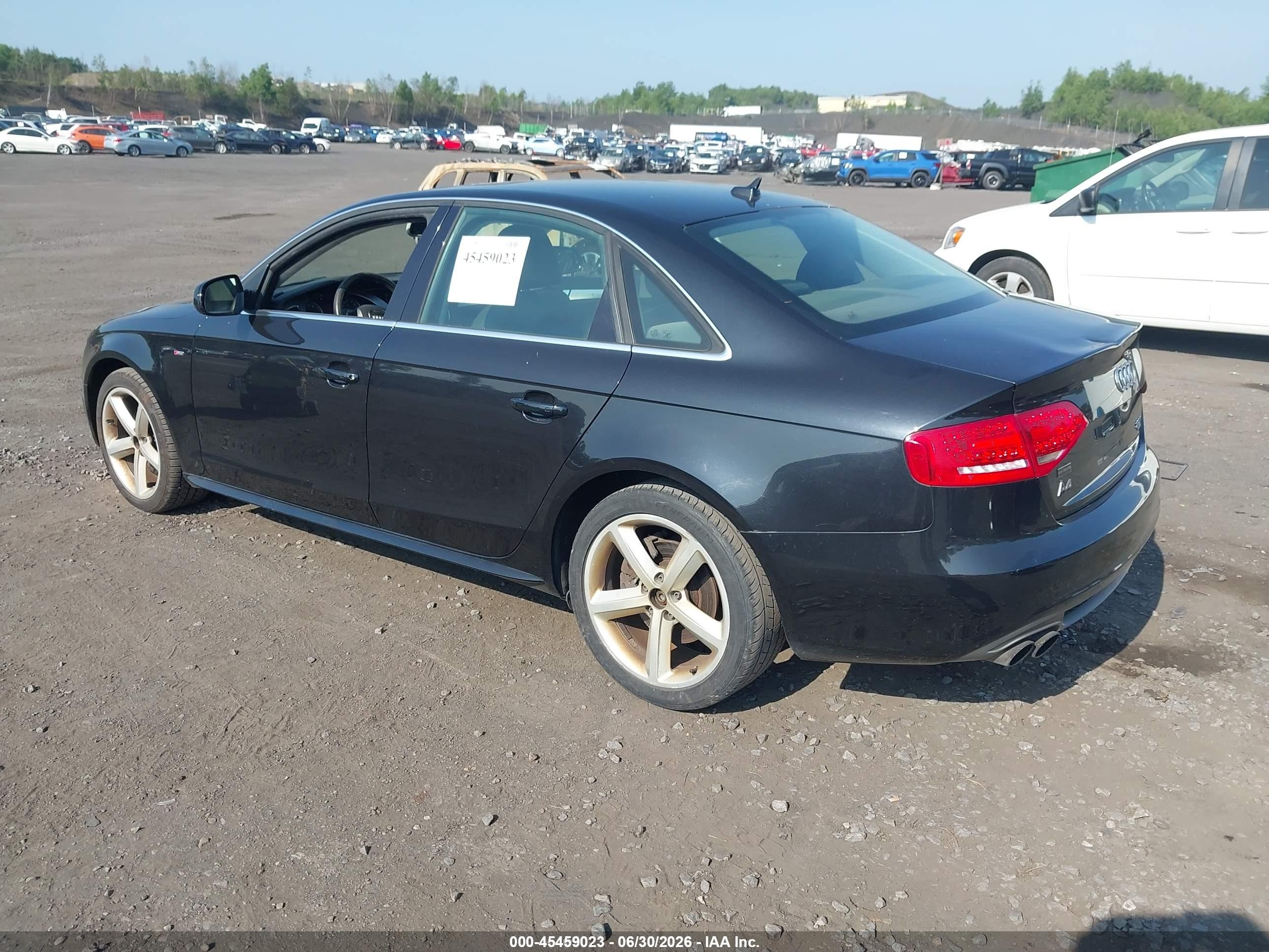 2012 Audi A4 2.0t Premium Plus Black vin: WAUHFAFL2CA116367